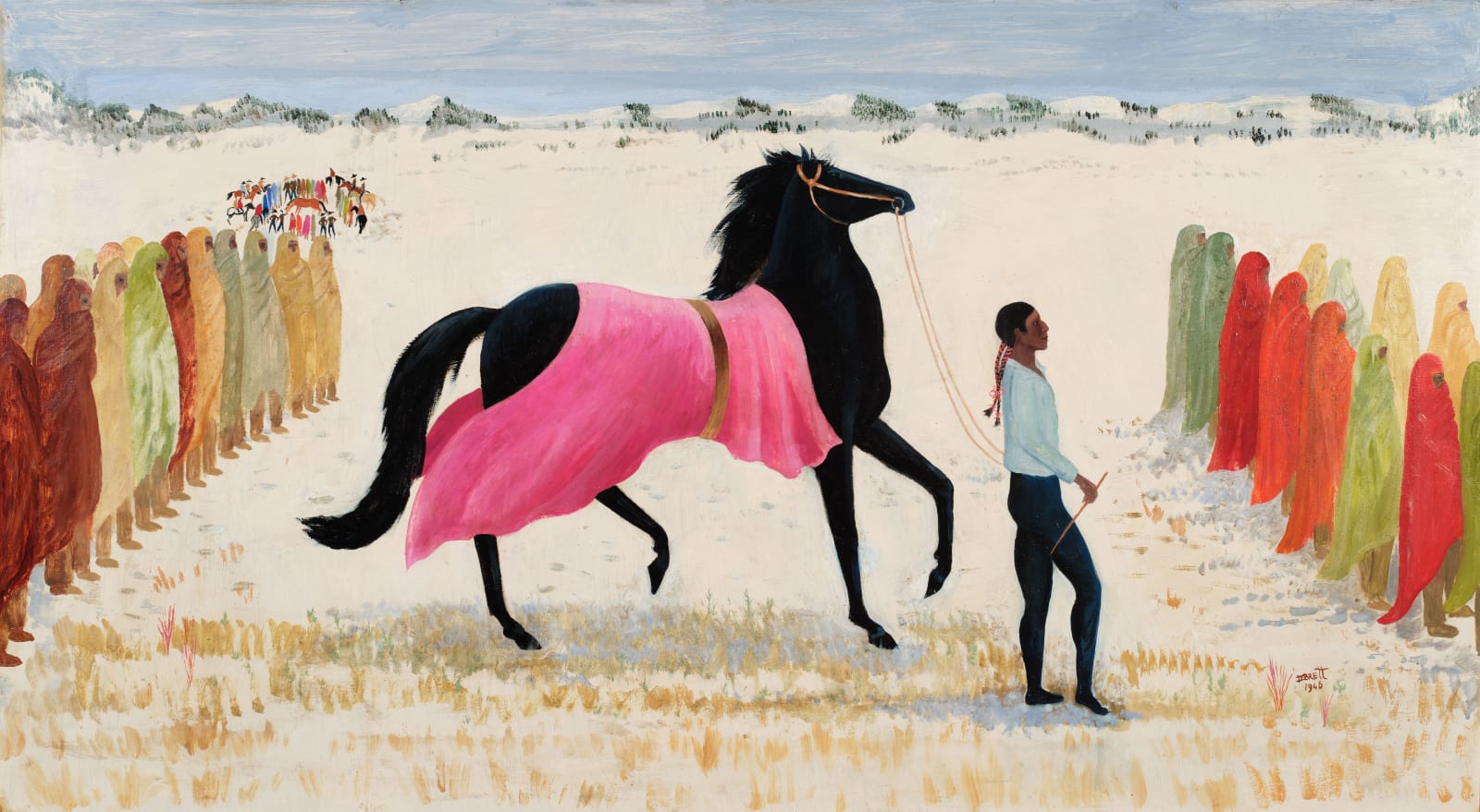 Dorothy Brett, Indian Race Meeting-The Winner, d. 1946