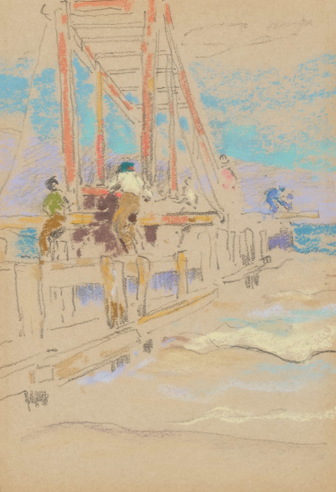 William Penhallow Henderson, Pier Builders, per-1916