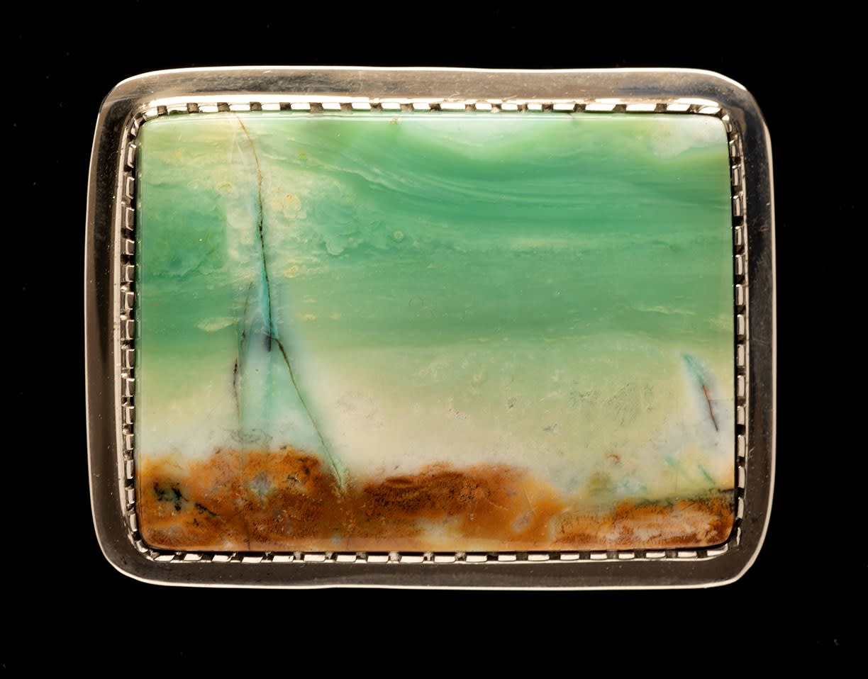 Yazzie Johnson and Gail Bird, Belt Buckle, d. 2024