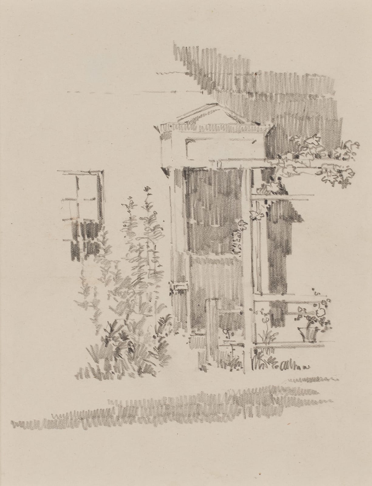 William Penhallow Henderson, Doorway to W. P. H.'s Studio, Lake Bluff, d. 1903