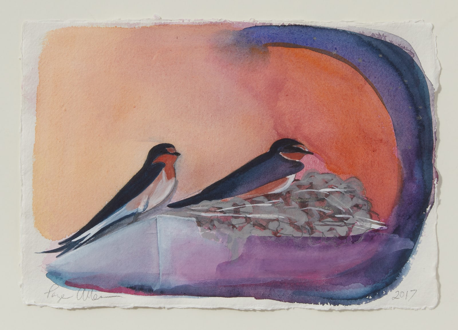 Page Allen, Swallow of Summer 4, d. 2017