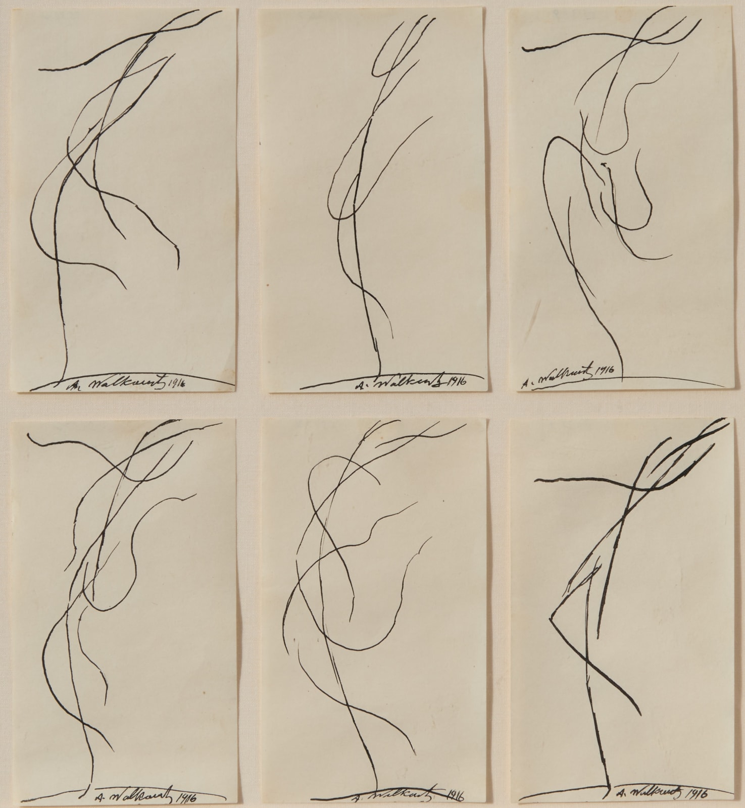 Abraham Walkowitz, Isadora Duncan, d. 1916