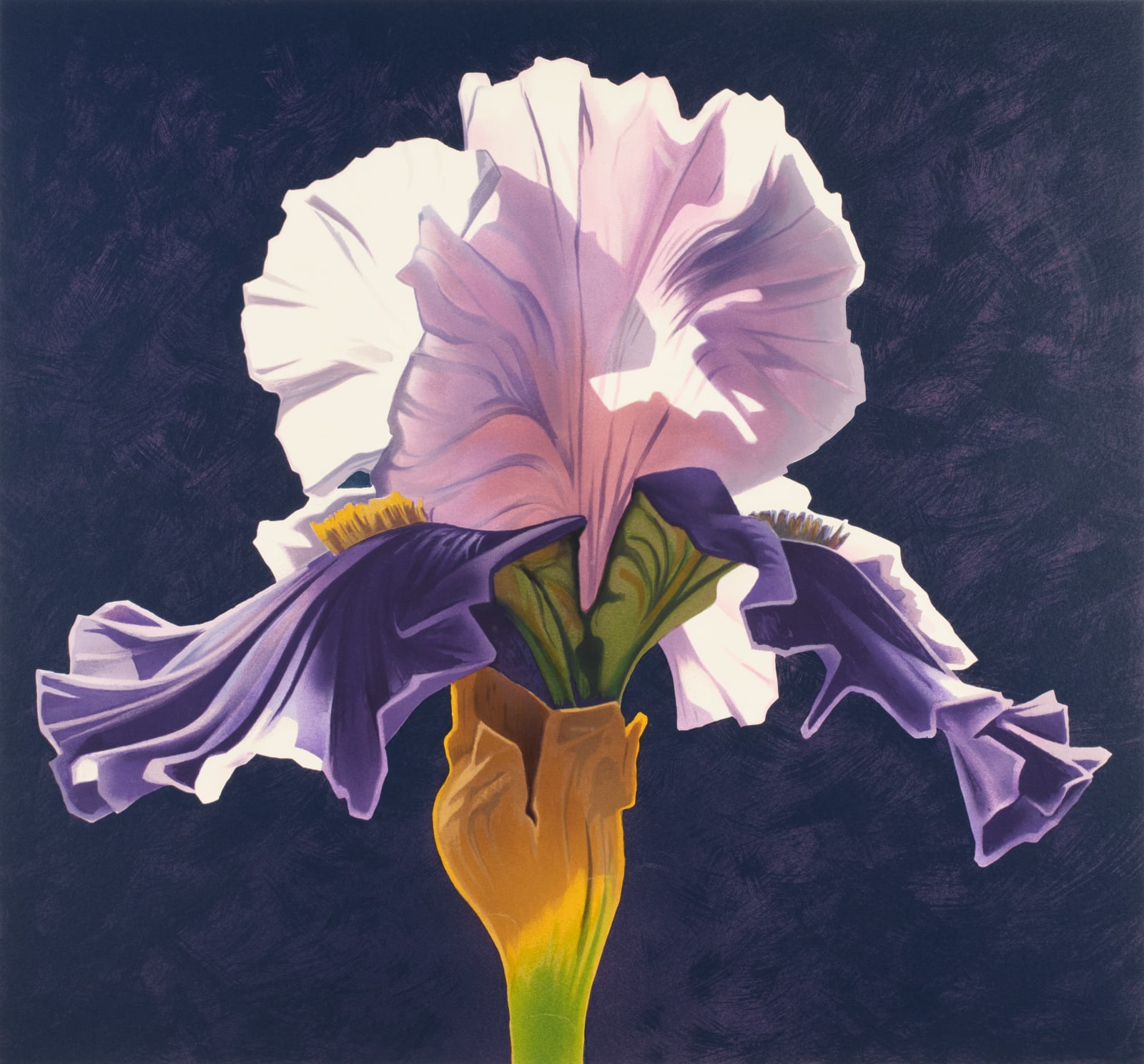 Ed Mell, Purple Iris, d. 2002