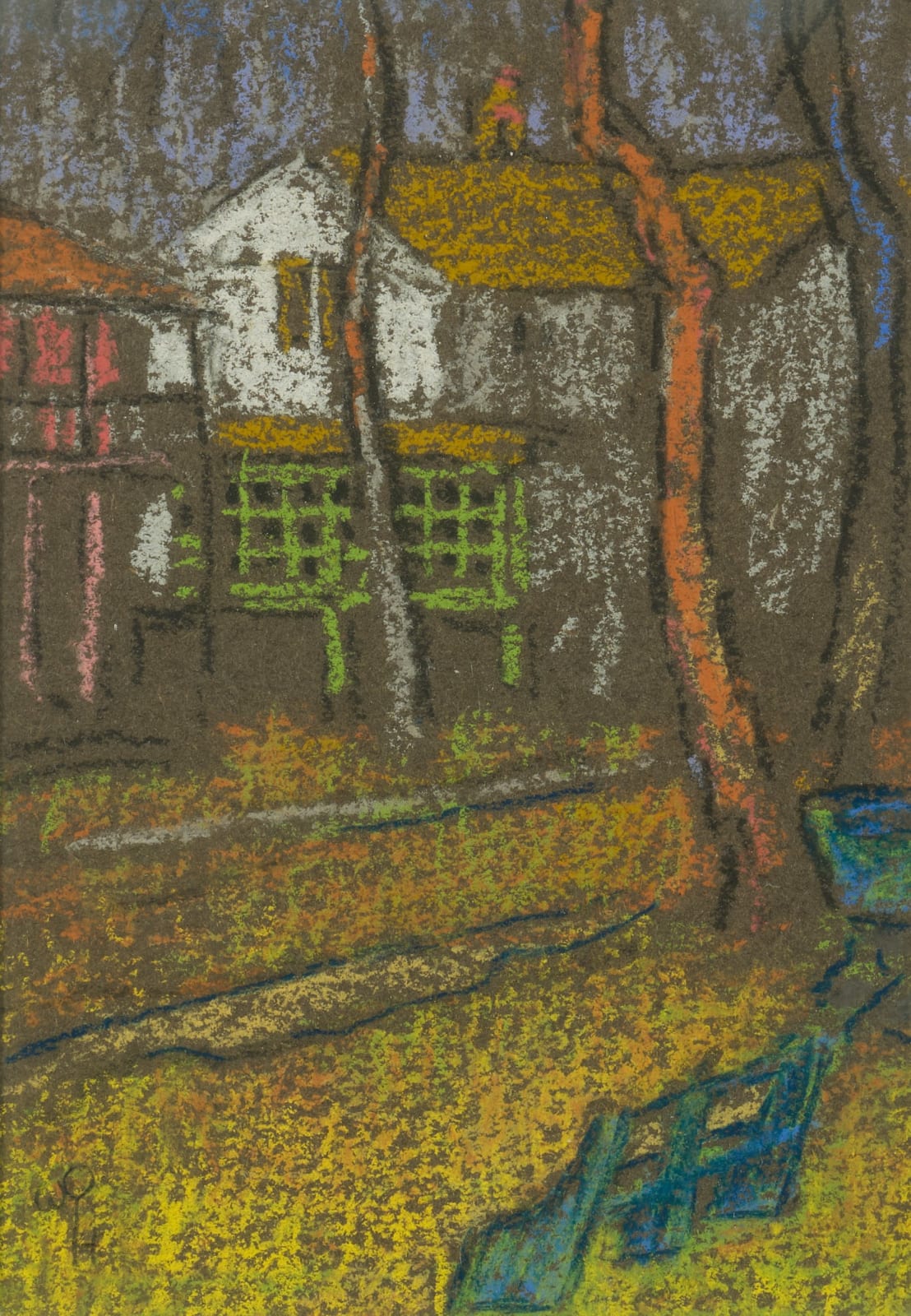 William Penhallow Henderson, Autumn - Lake Bluff, c. 1904