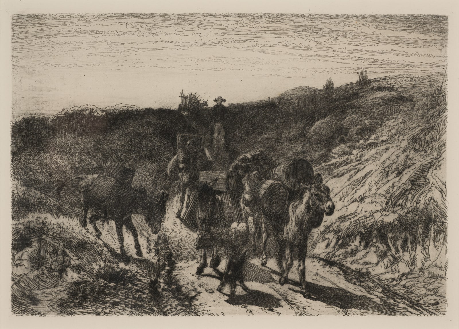 Peter Moran, Burro Train