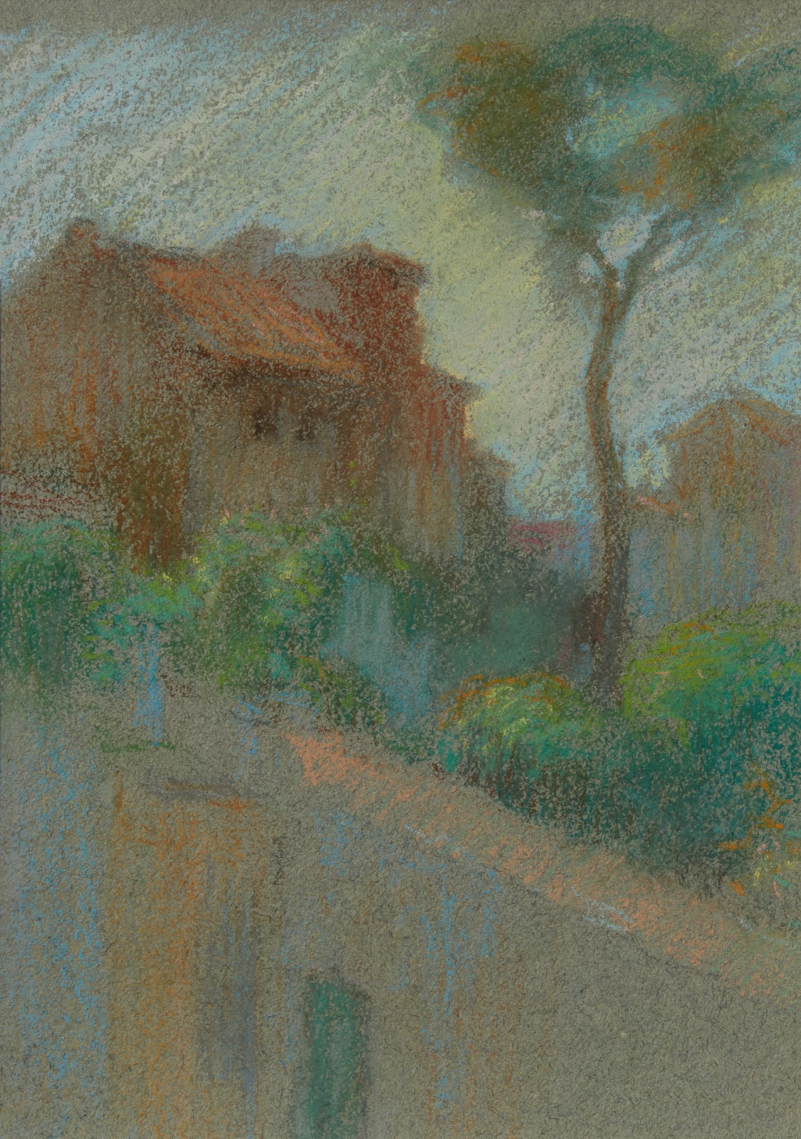 William Penhallow Henderson, Italian Farmhouse, c. 1910