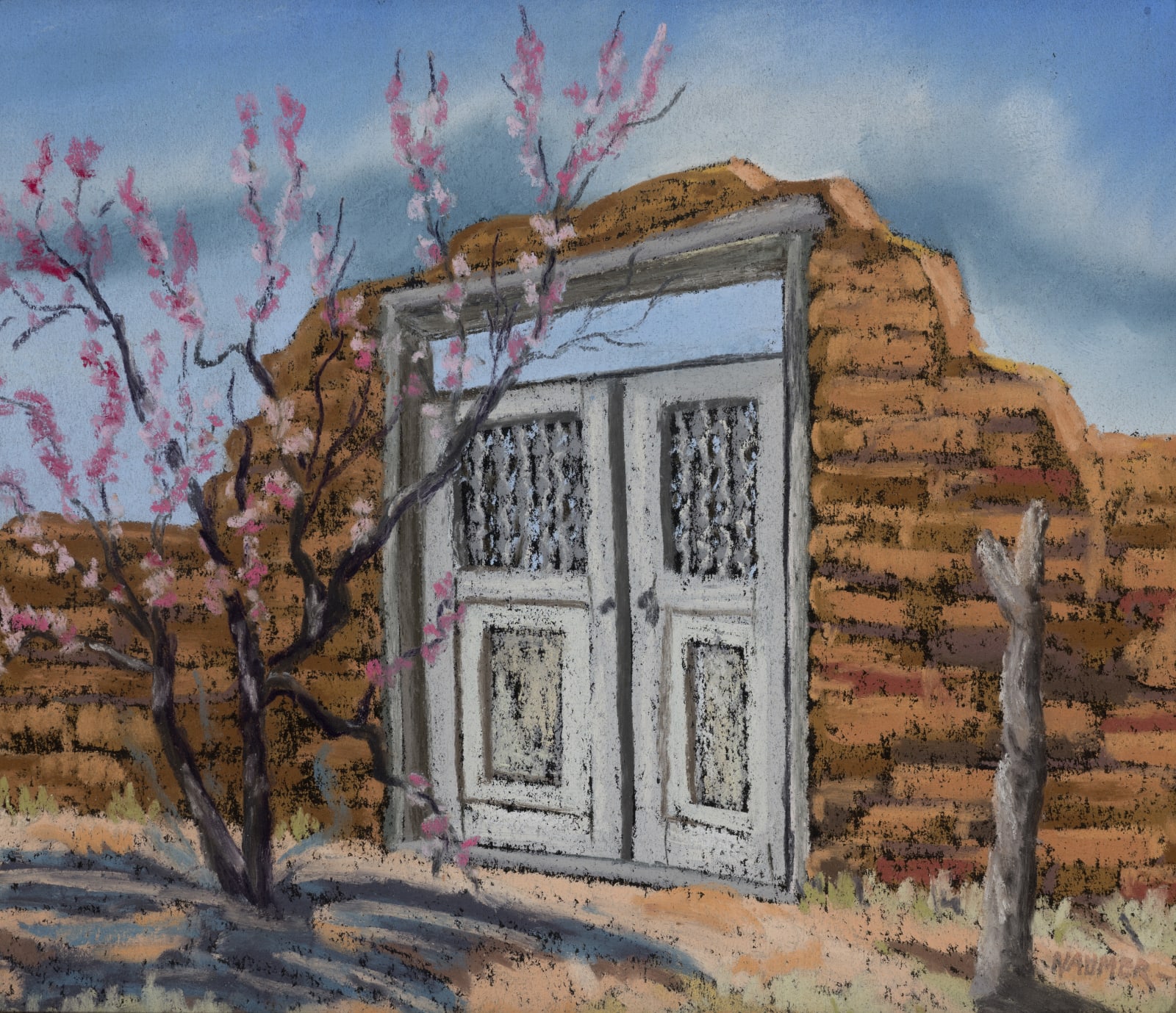 Helmuth Naumer, Adobe Wall and Gate