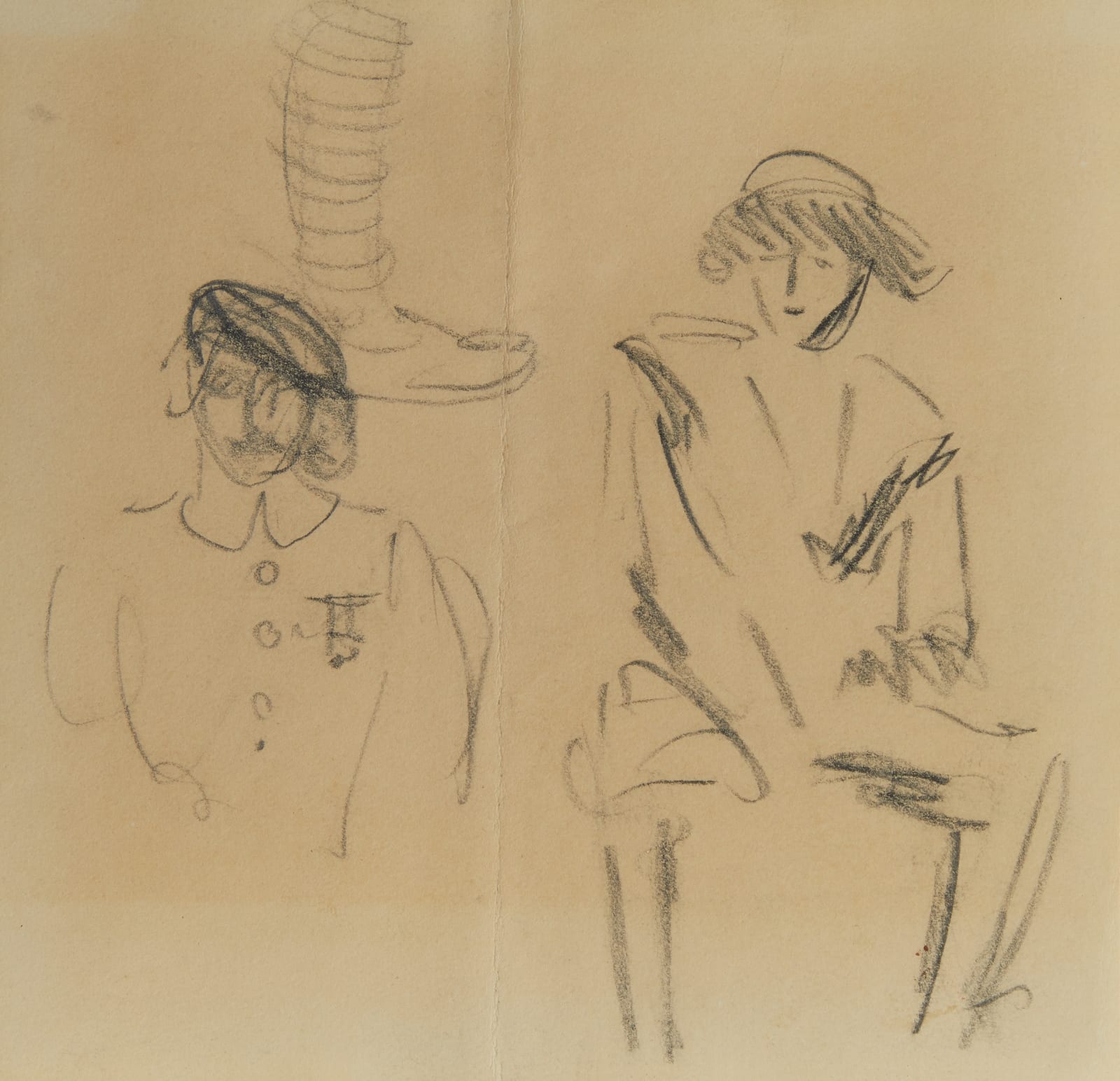 George Luks, Studies for Equestrian Figures