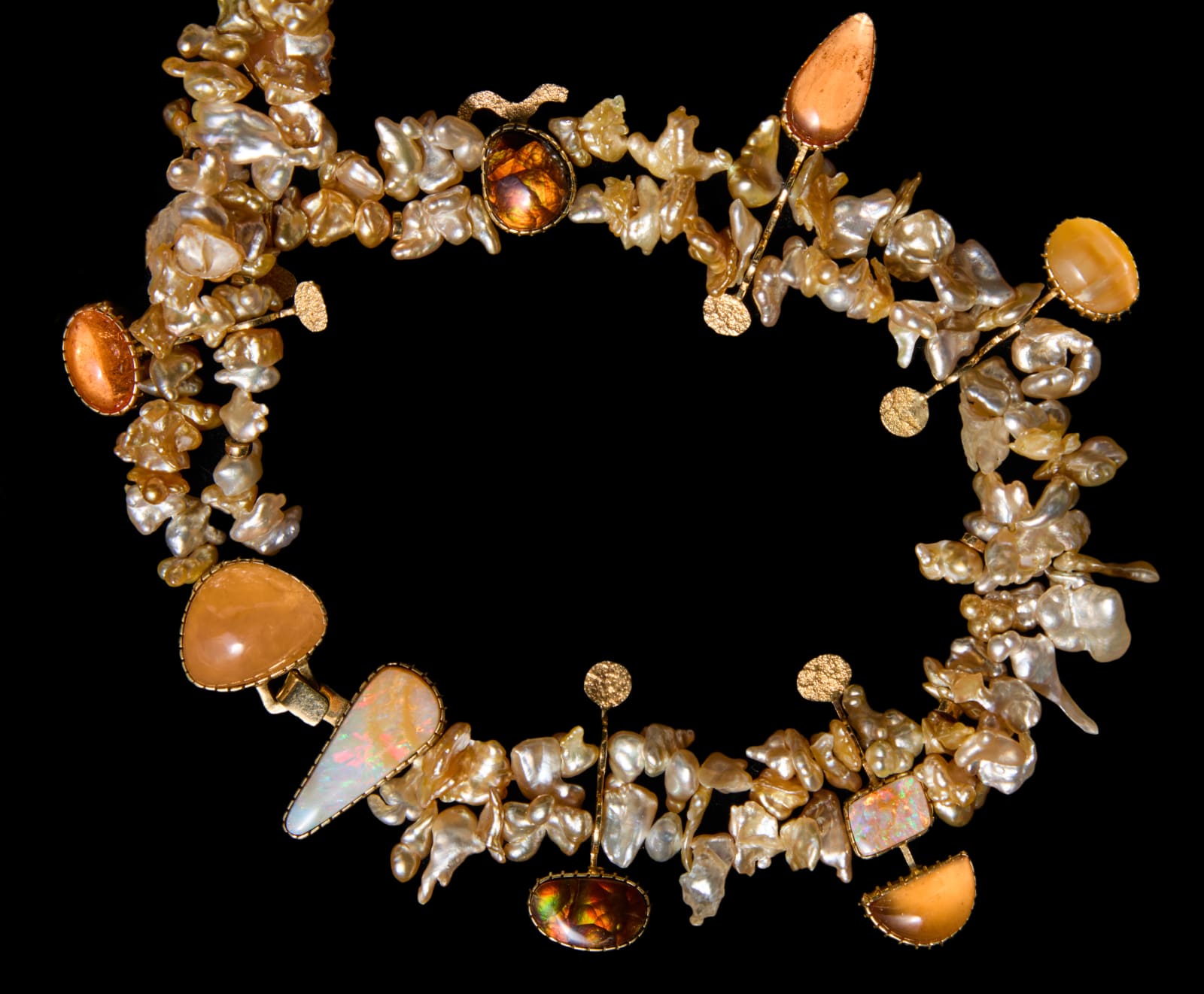 Yazzie Johnson and Gail Bird, Necklace, d. 2023
