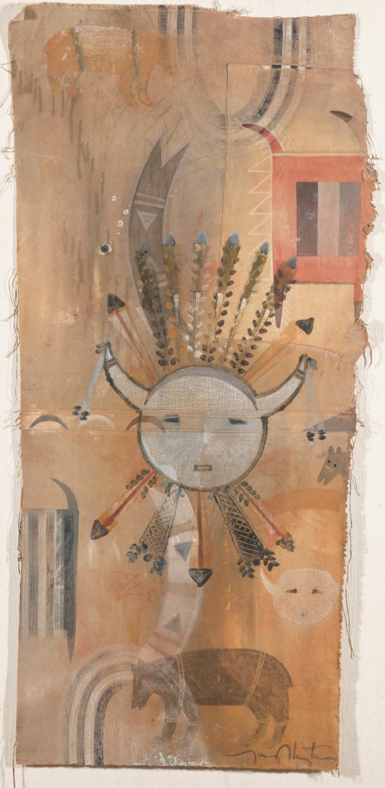 Tony Abeyta, Memory Aid (World War II Tent)