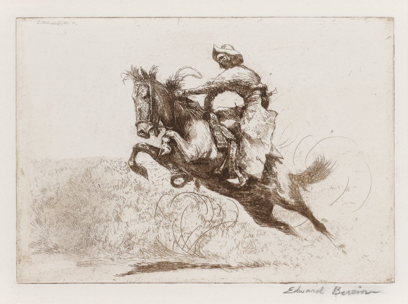 Edward Borein, Flying Mount