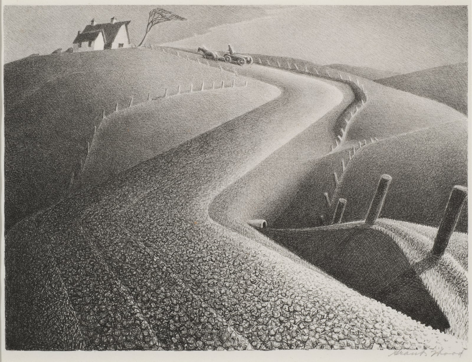 Grant Wood, March, d. 1941