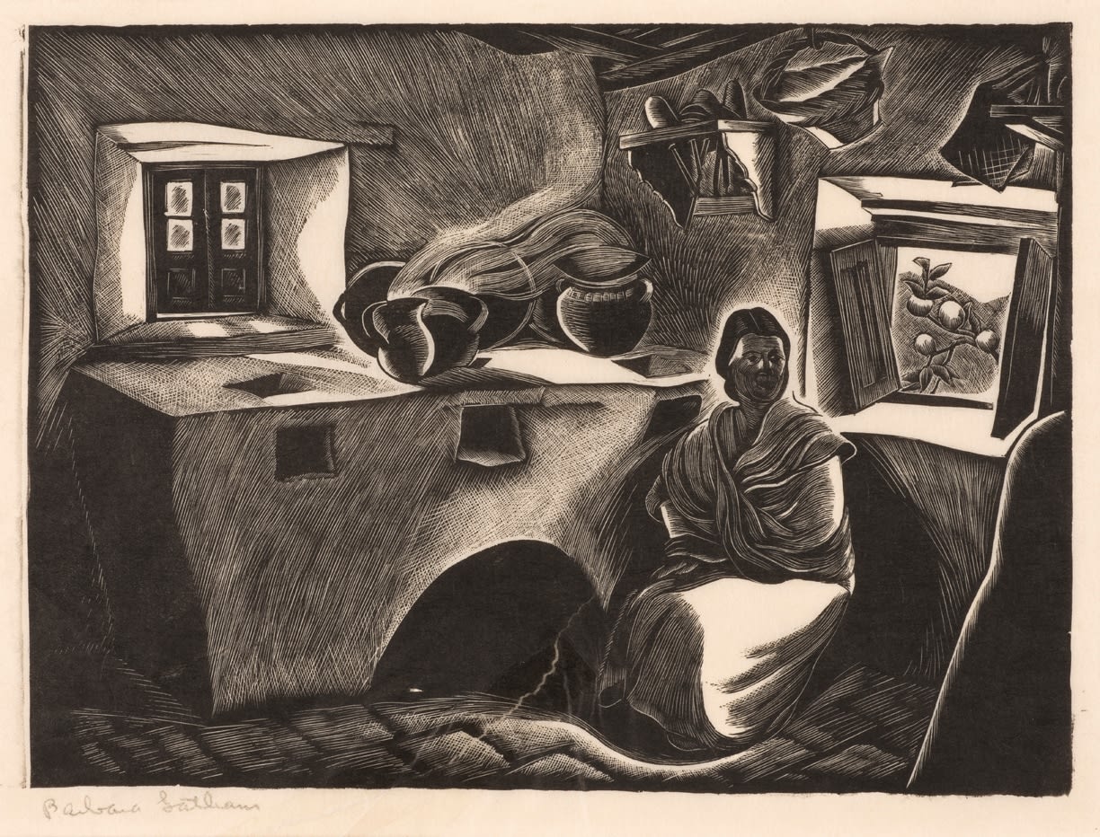 Barbara Latham, Mexican Kitchen, d. 1932