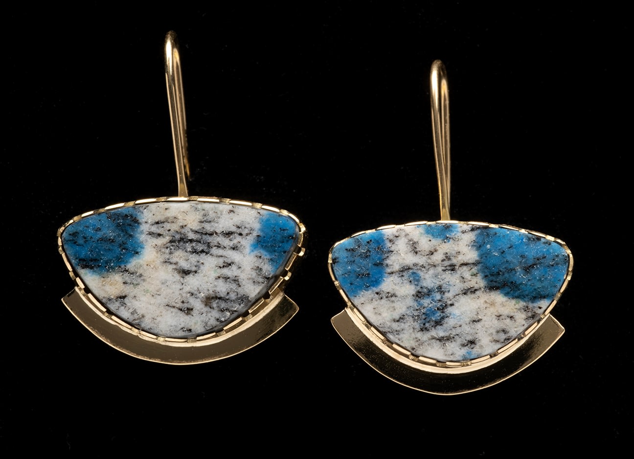 Yazzie Johnson and Gail Bird, Earrings, d. 2024