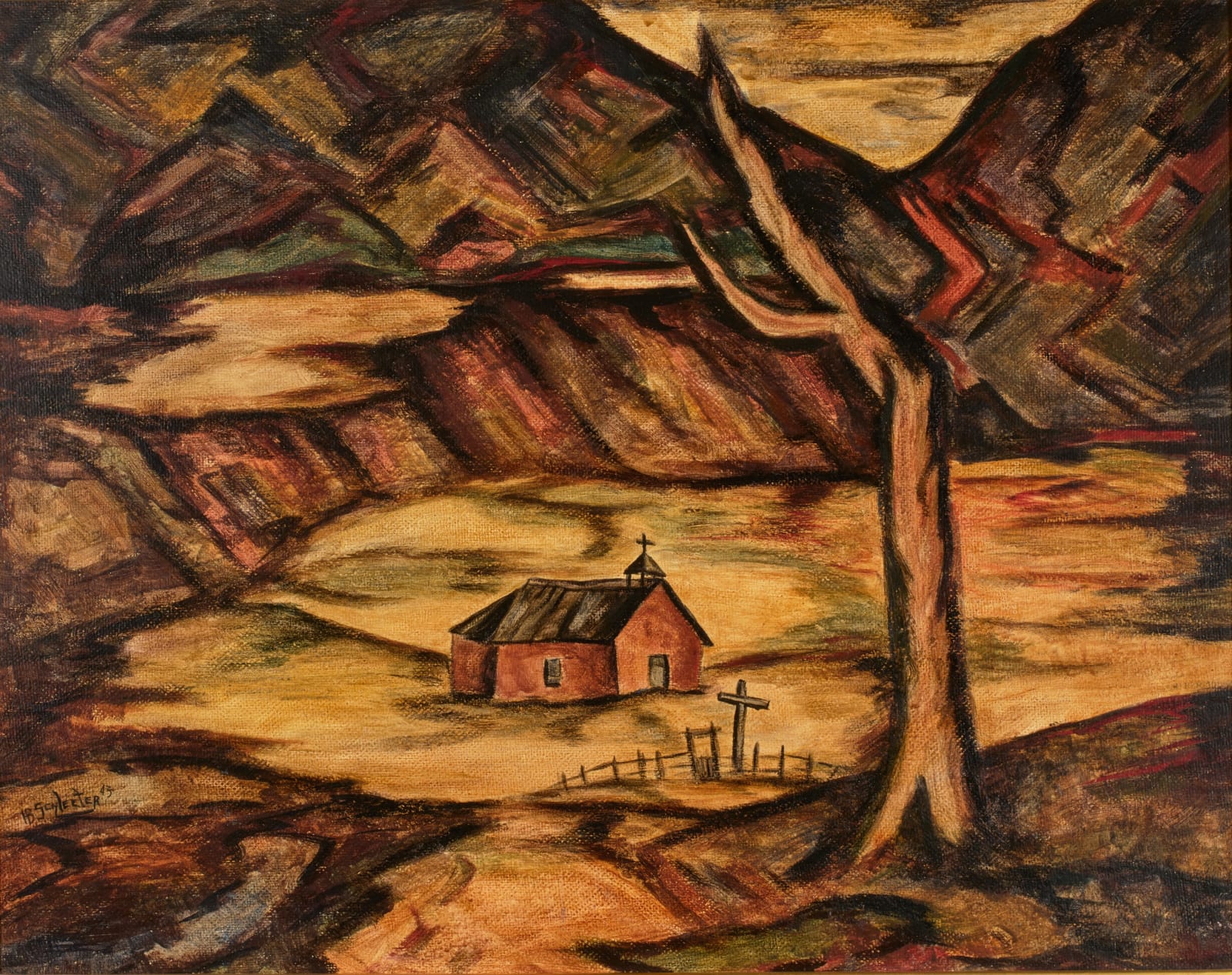 Howard Schleeter, New Mexico "12", d. 1943