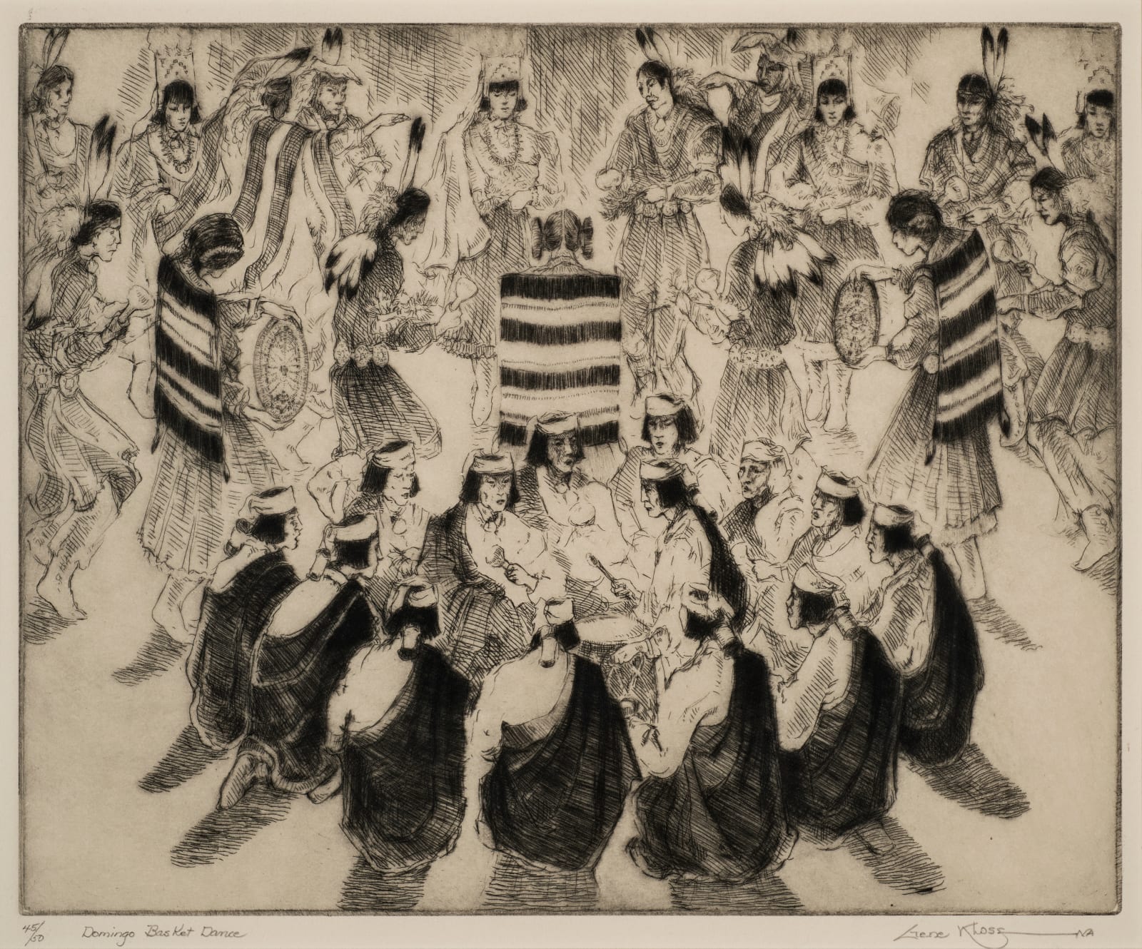 Gene Kloss, Domingo Basket Dance, d. 1973