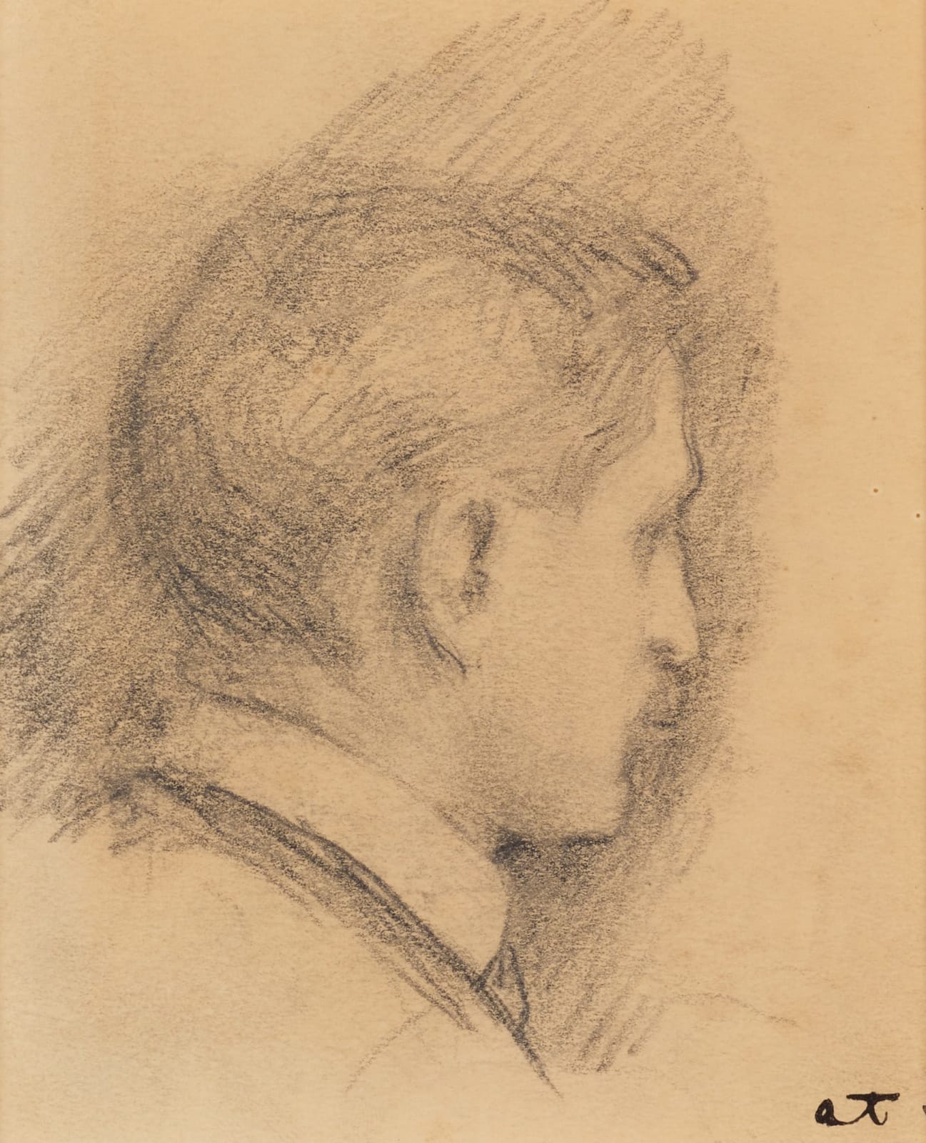 William Penhallow Henderson, W. P. H. Self-Portrait, c. 1902
