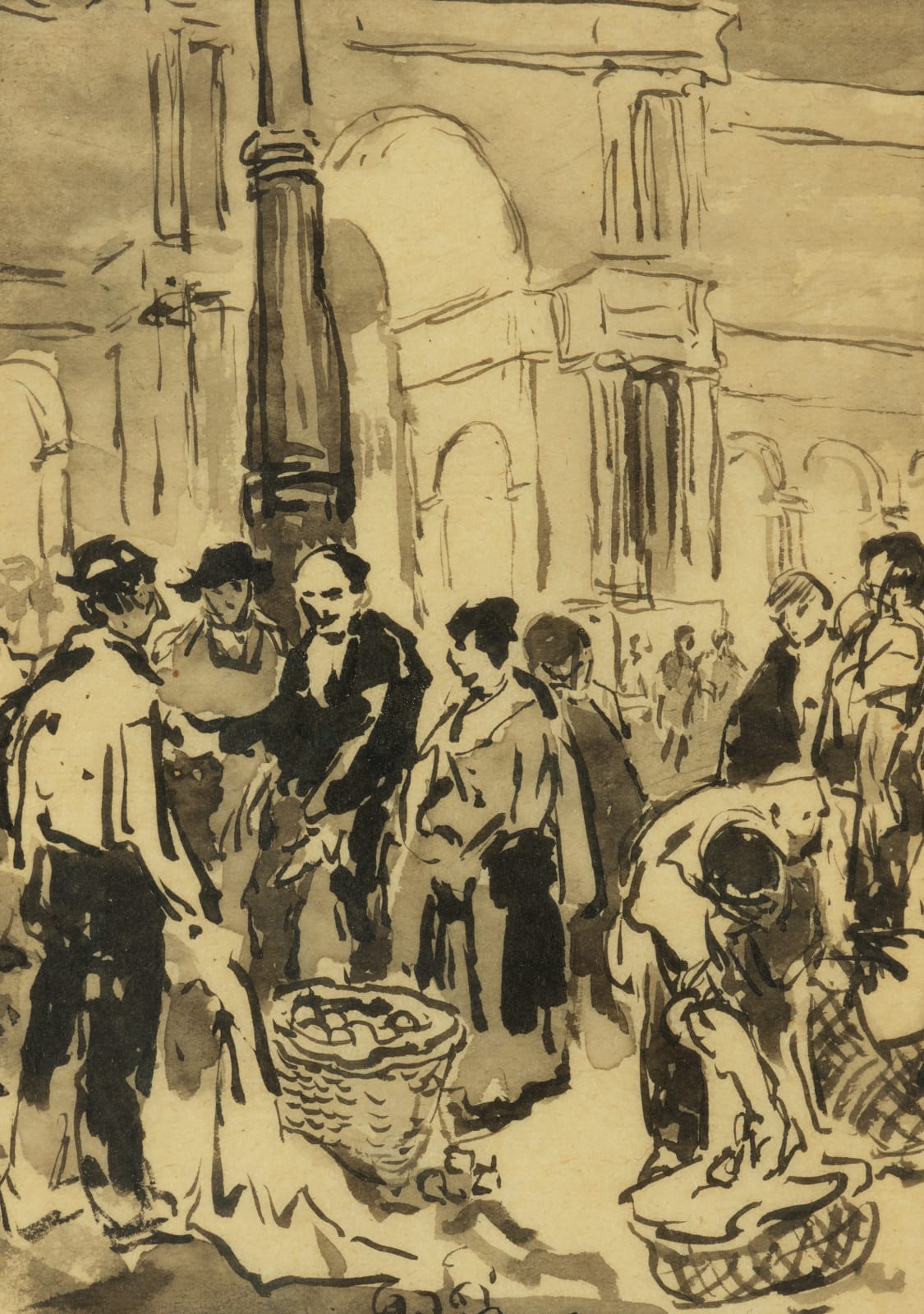 William Penhallow Henderson, Market, Spain, d. 1903