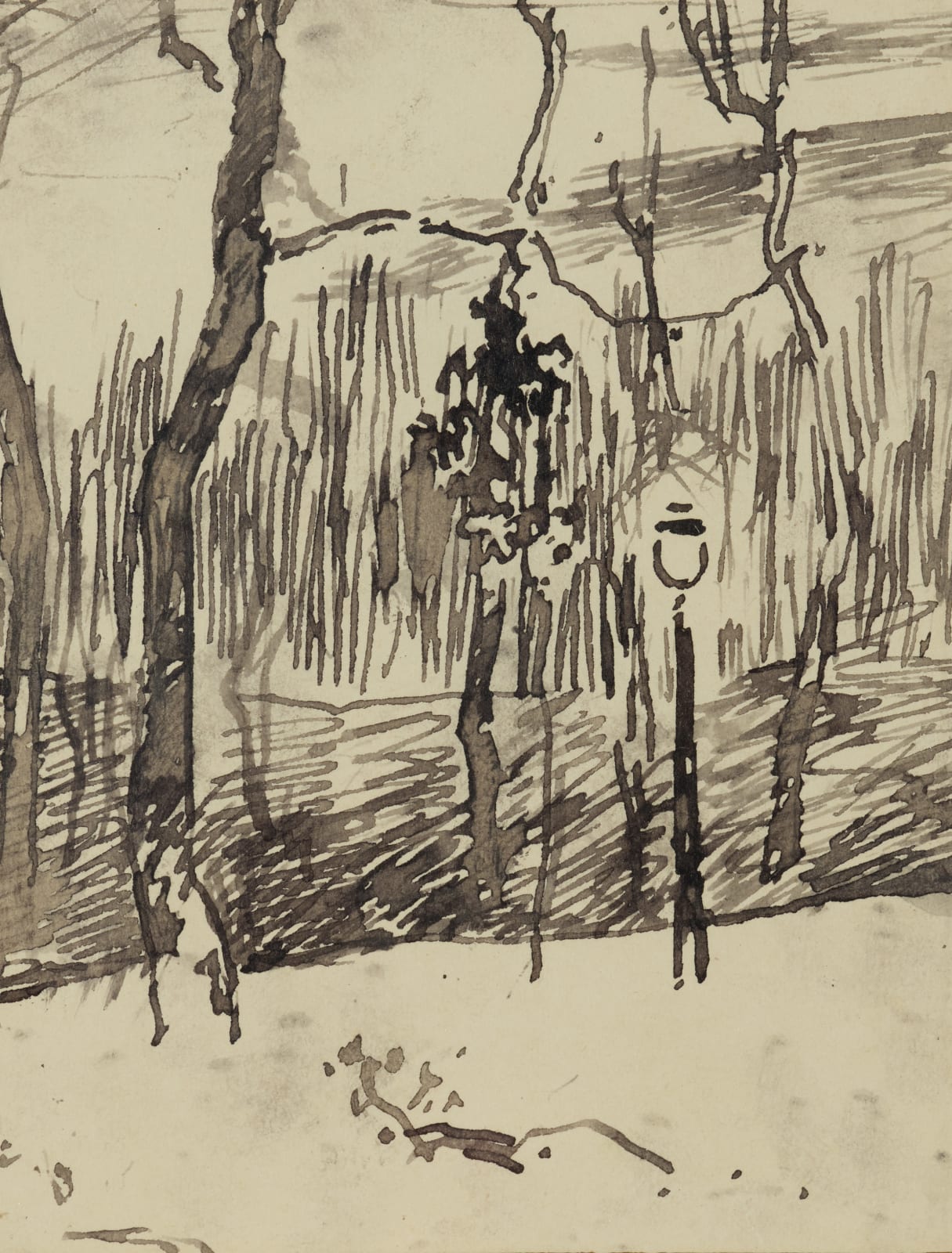 William Penhallow Henderson, Gas Lamp - Lake Bluff, c. 1910