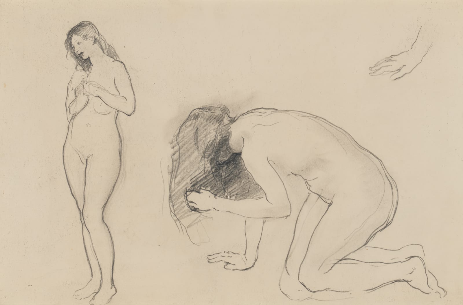 William Penhallow Henderson, Two Nude Studies
