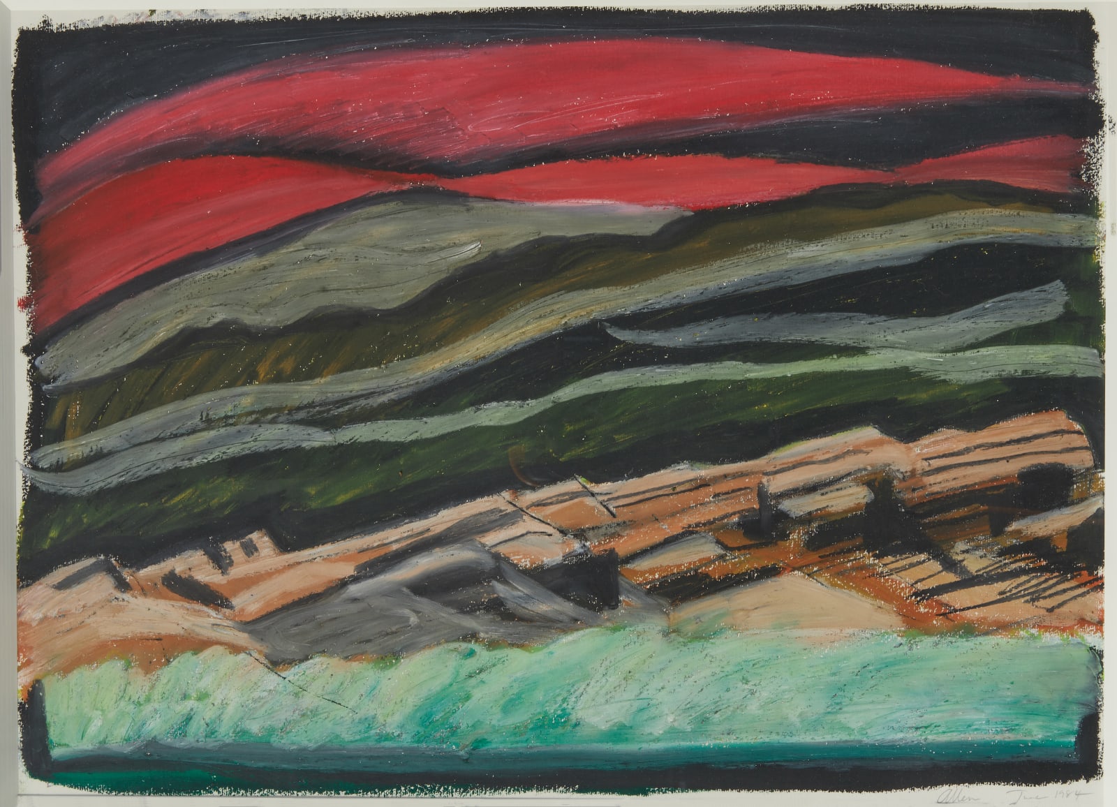 Page Allen, Barranca