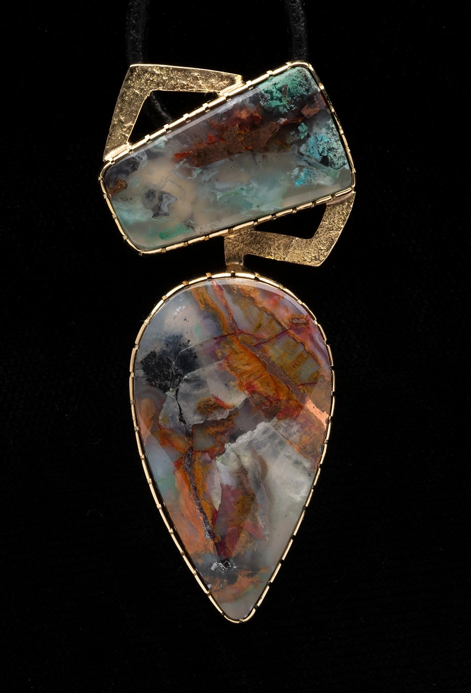Yazzie Johnson and Gail Bird, Pendant, d. 2024