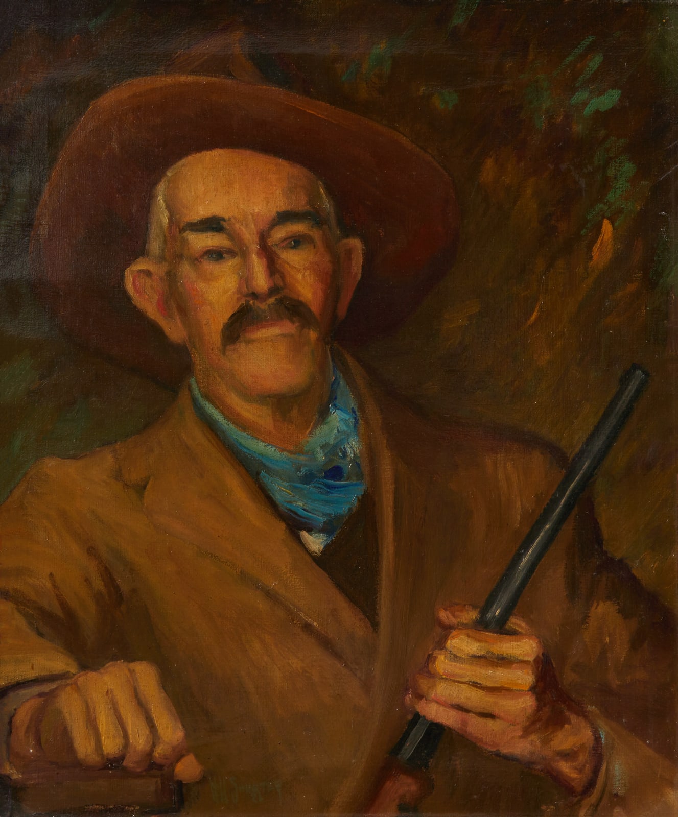 Will Shuster, Portrait Study of Italian Gentleman