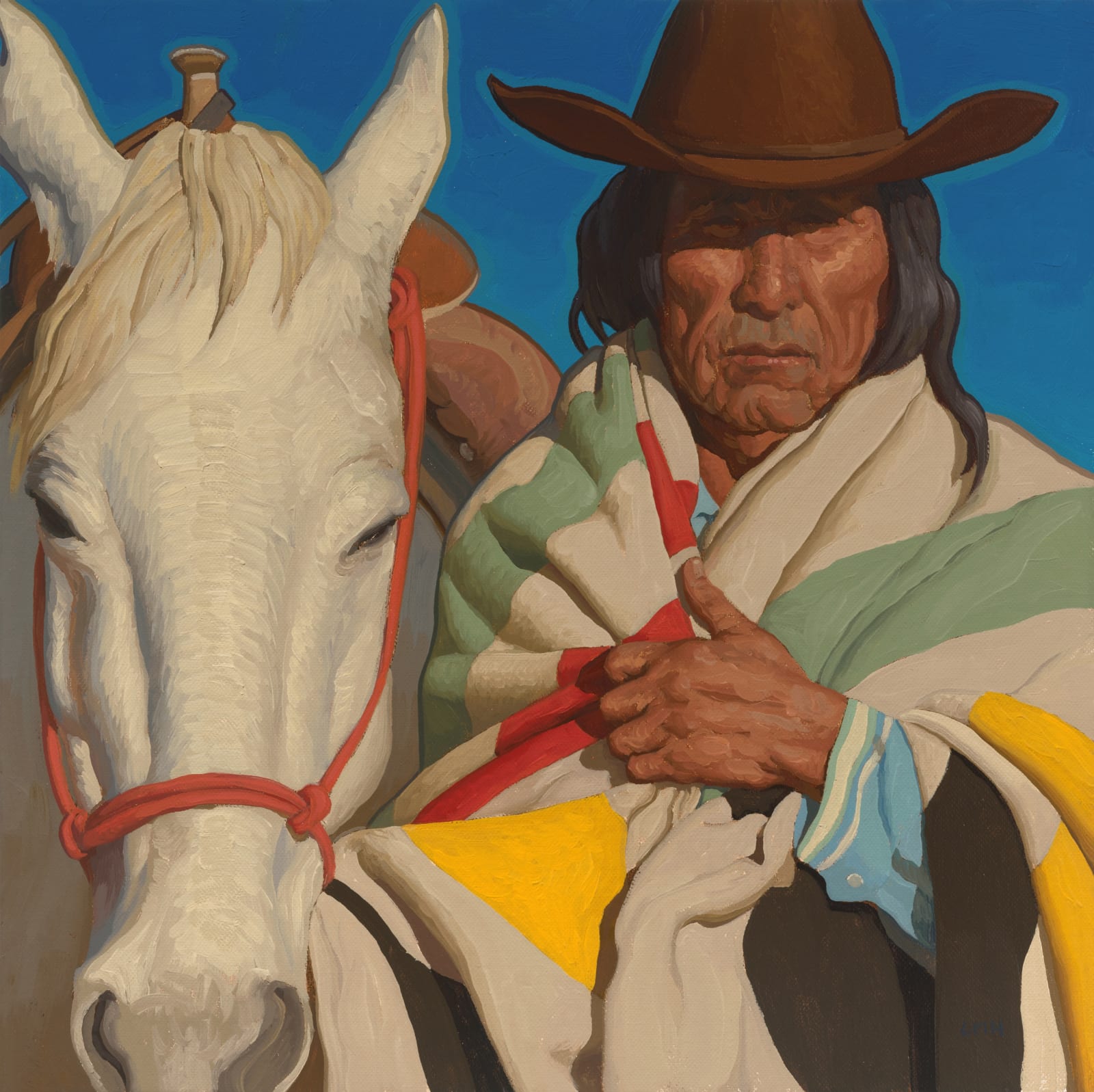 Logan Maxwell Hagege, Against a Blue Sky, d. 2024