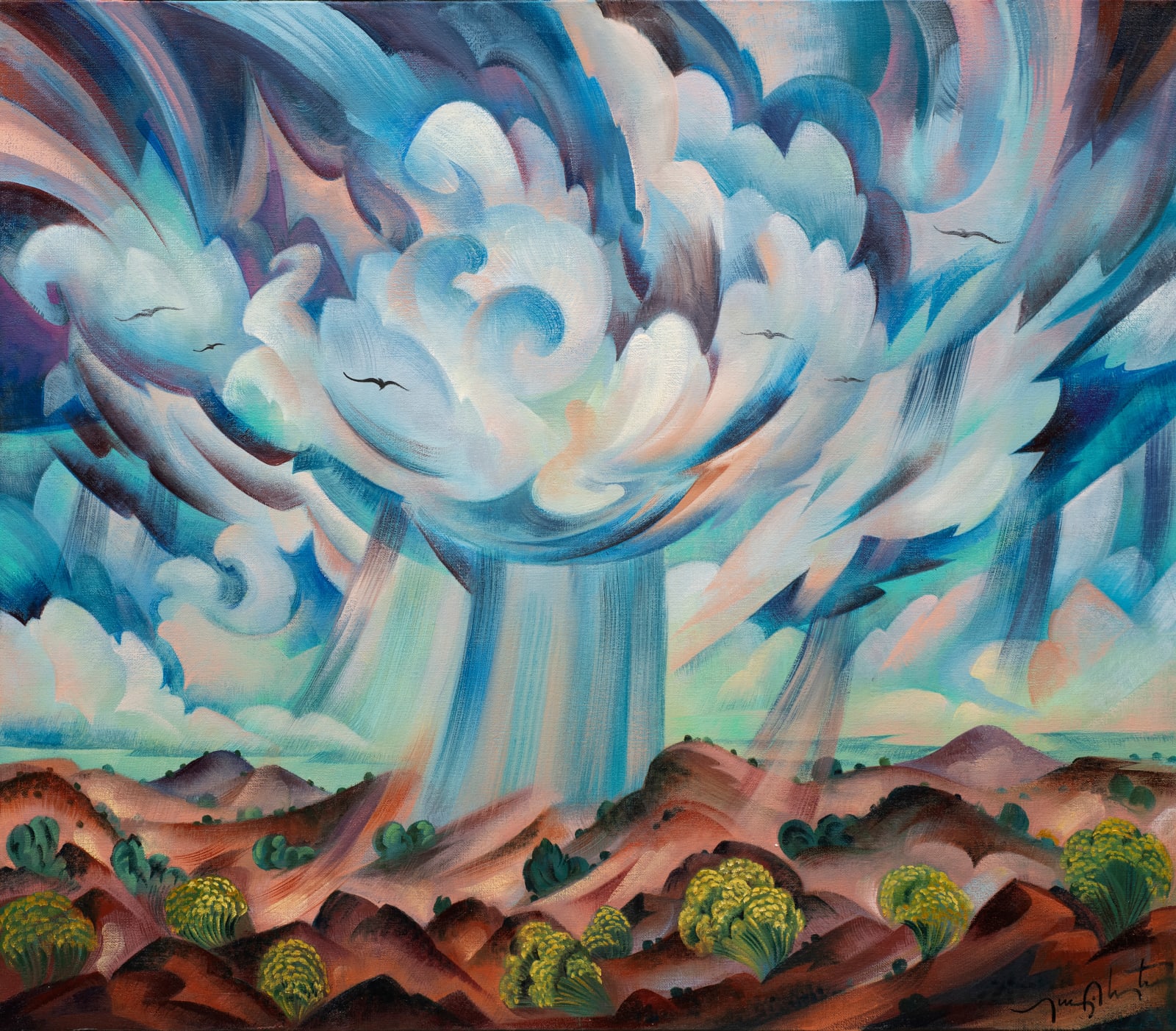 Tony Abeyta, Tranquil Rains, d. 2025