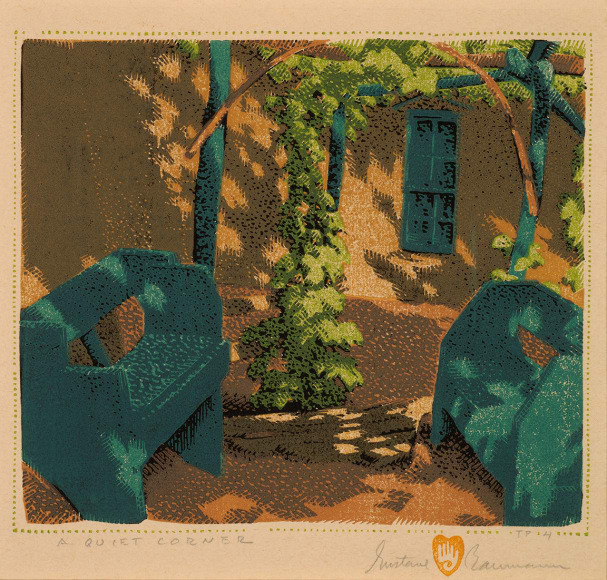 Gustave Baumann, A Quiet Corner