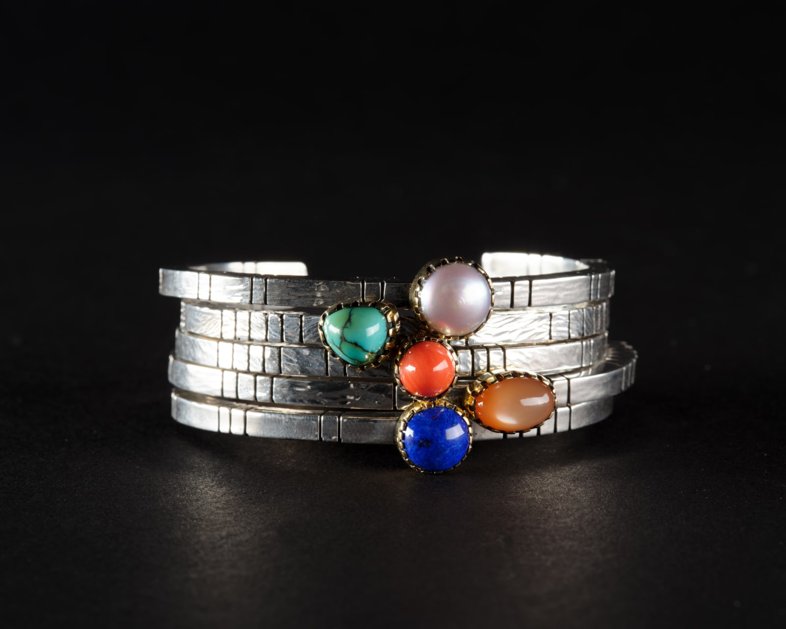 Yazzie Johnson and Gail Bird, Bracelet, d. 2025