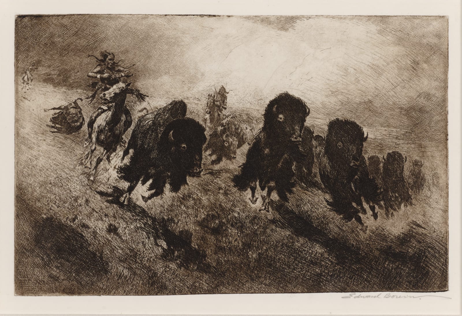 Edward Borein, Robes and Meat