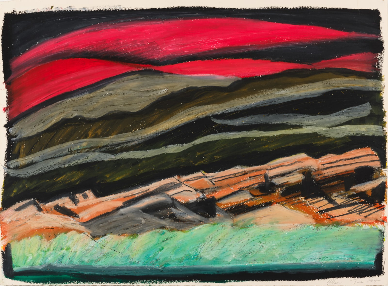 Page Allen, Barranca, d. July 1984