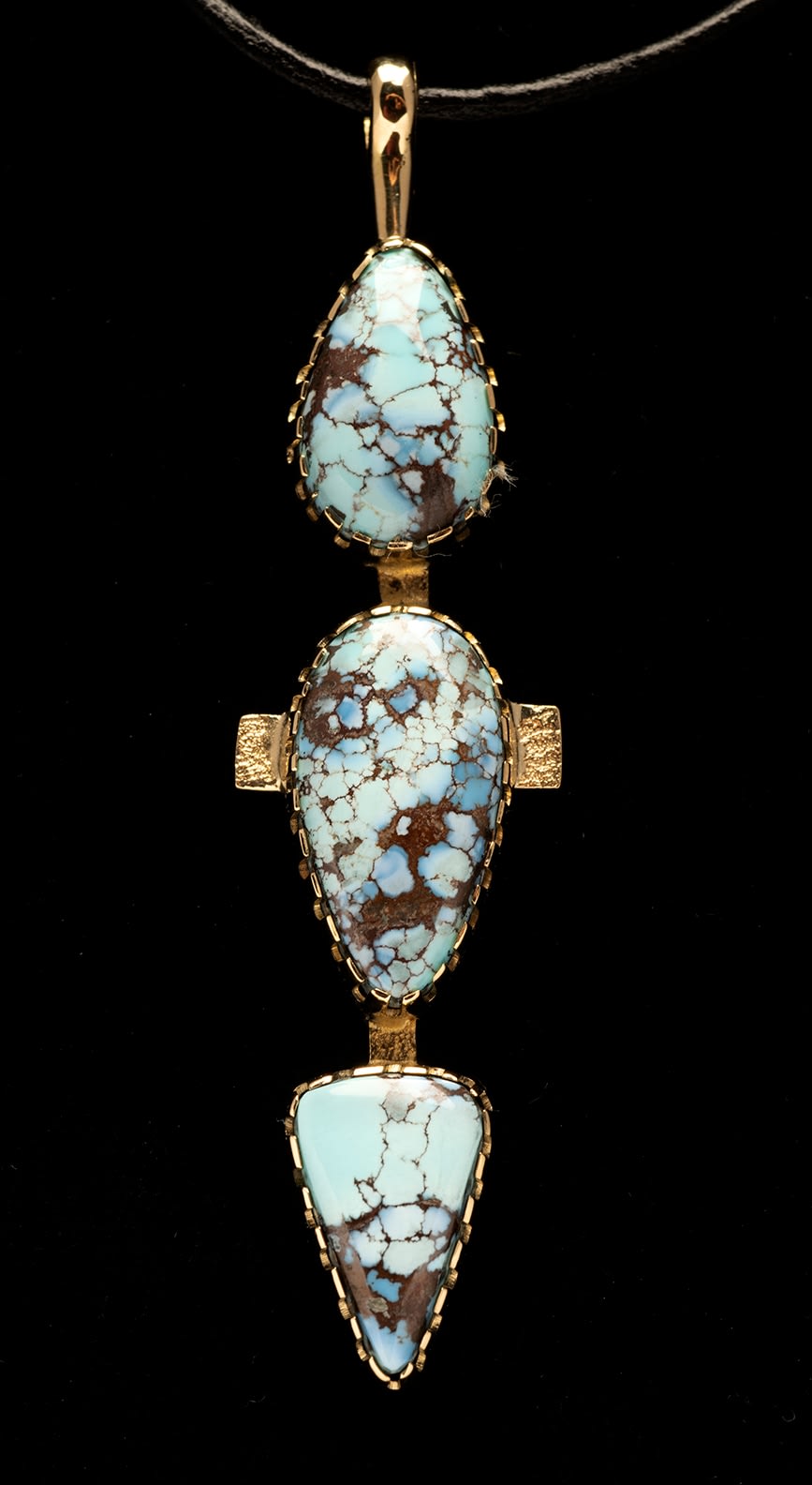 Yazzie Johnson and Gail Bird, Pendant, 2024