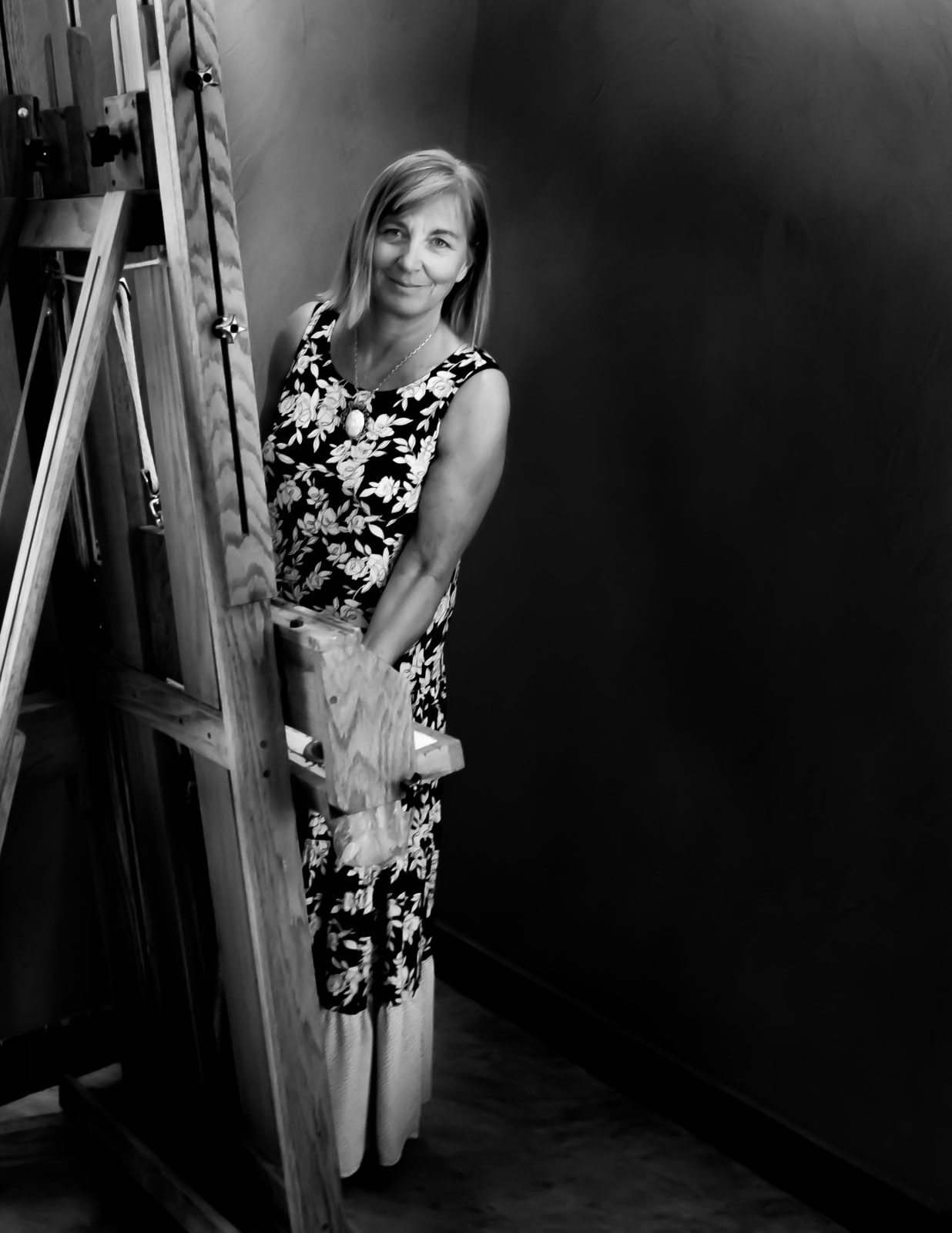 Pablo Marquez, Studio Portrait Painter-Artist Anne Hebebrand, 2019