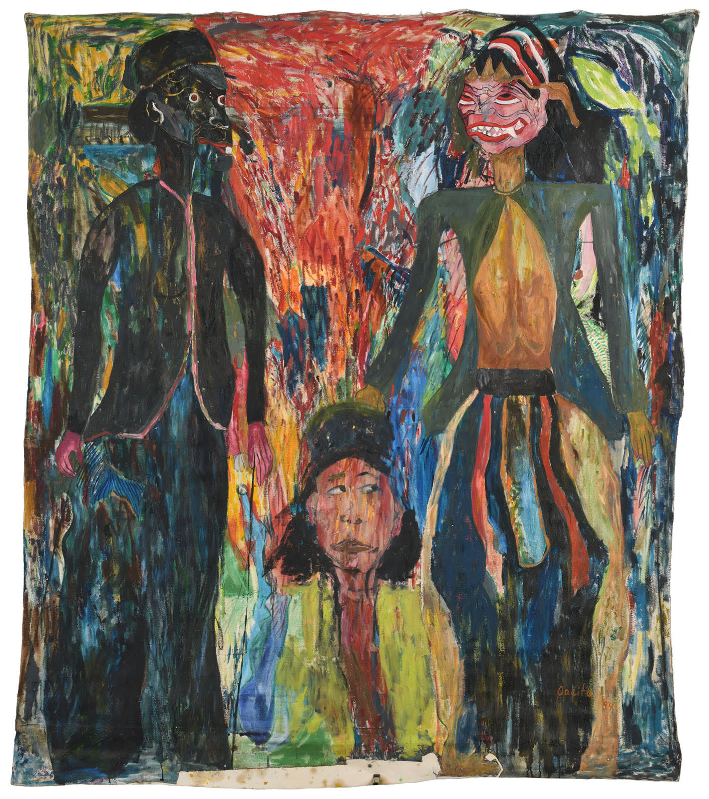 Masks and Spirits, Dalang Tizar, 1994