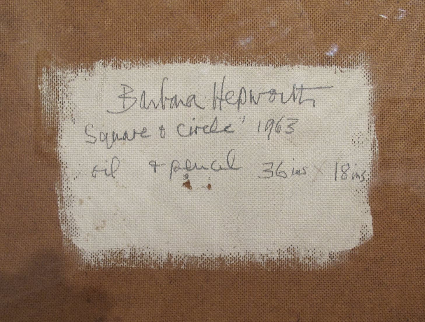 Barbara Hepworth, Square & Circle