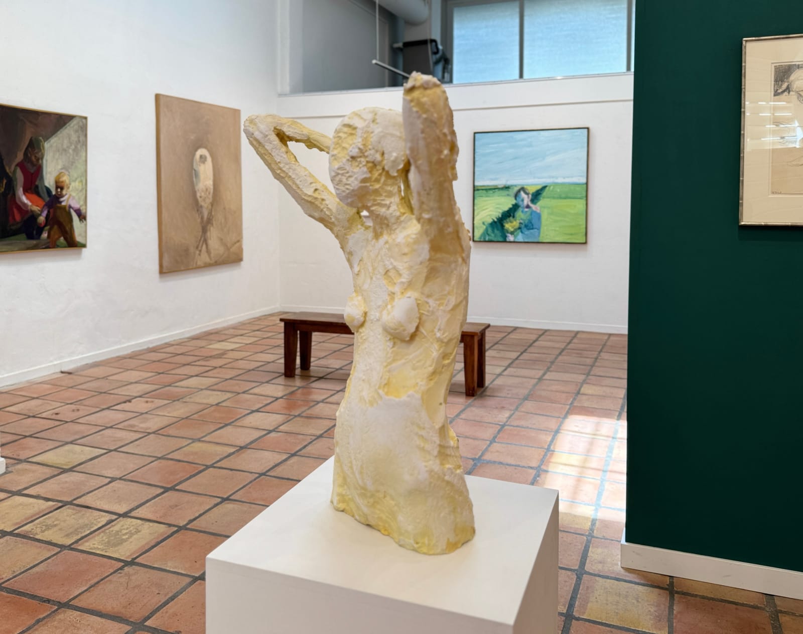 Manuel Neri, Posturing Series No. 2 , 1978, Cast/Patina 2007, Cast 1/4