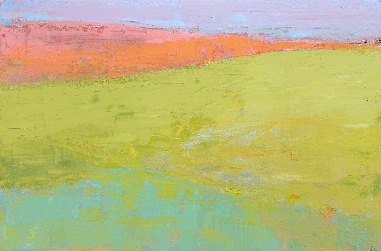 Andrew Faulkner, Chartreuse Dream, 2025