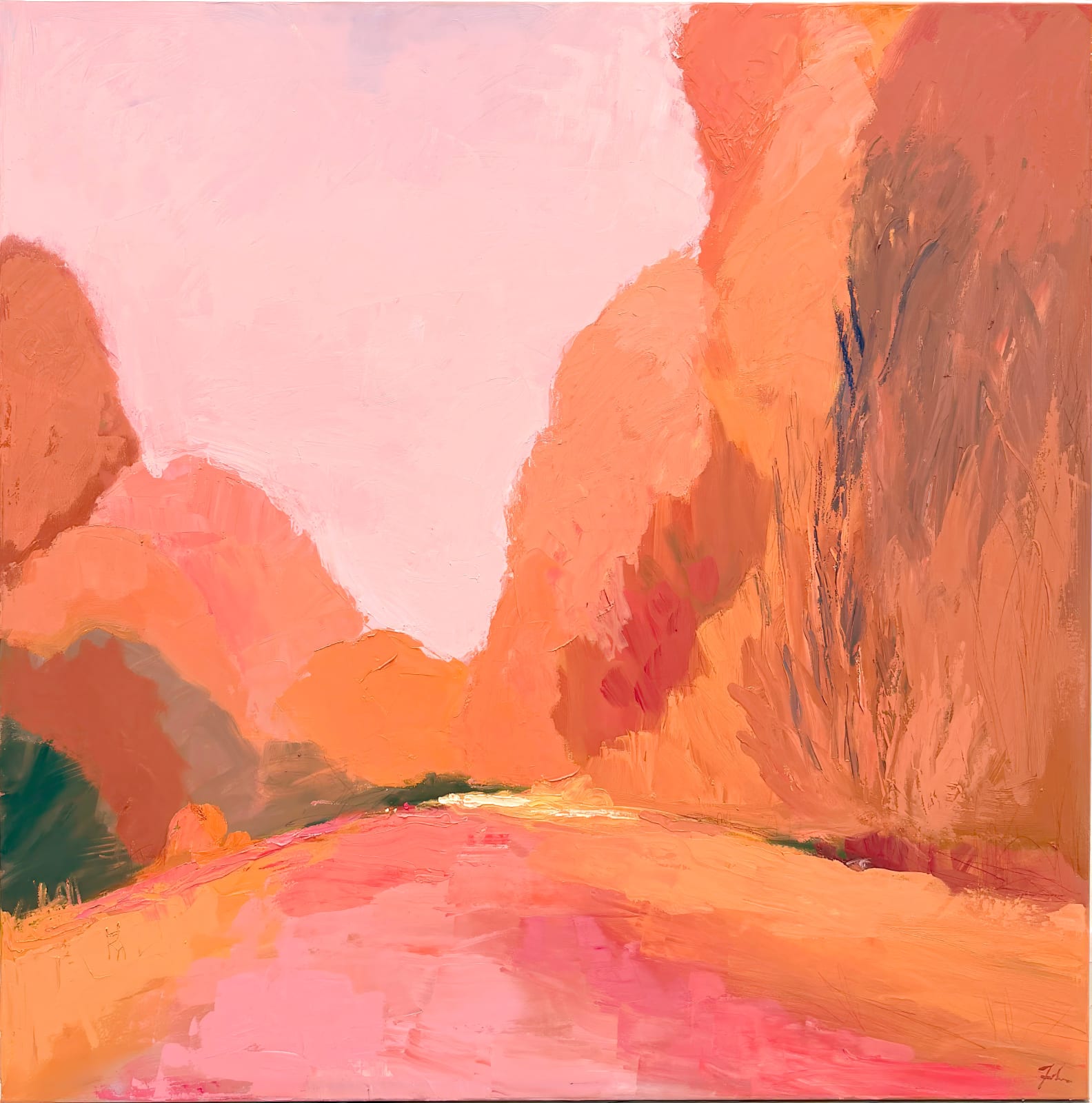 Andrew Faulkner, Pink Skies at Night, 2025