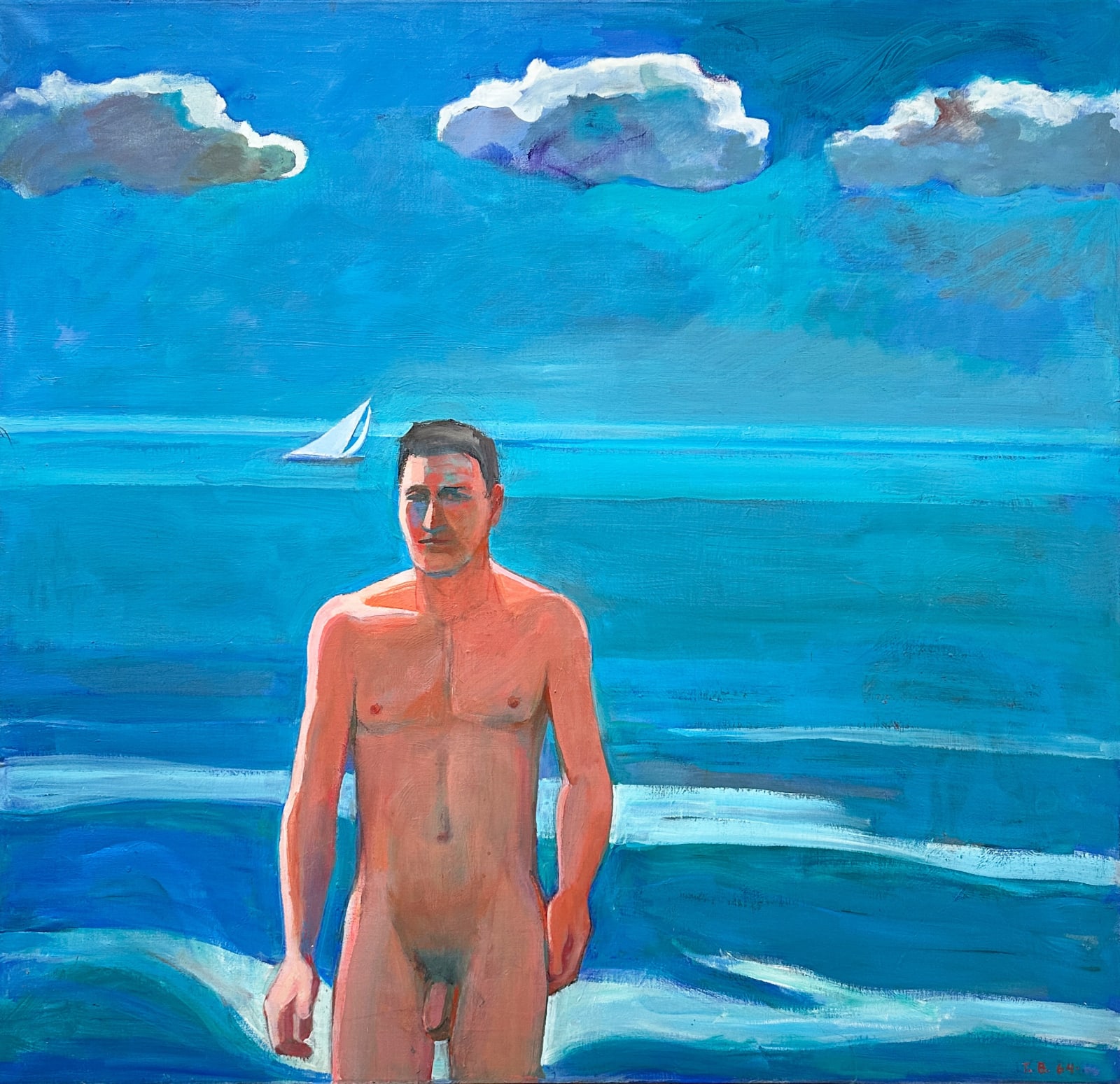 Theophilus Brown, Bather, 1964