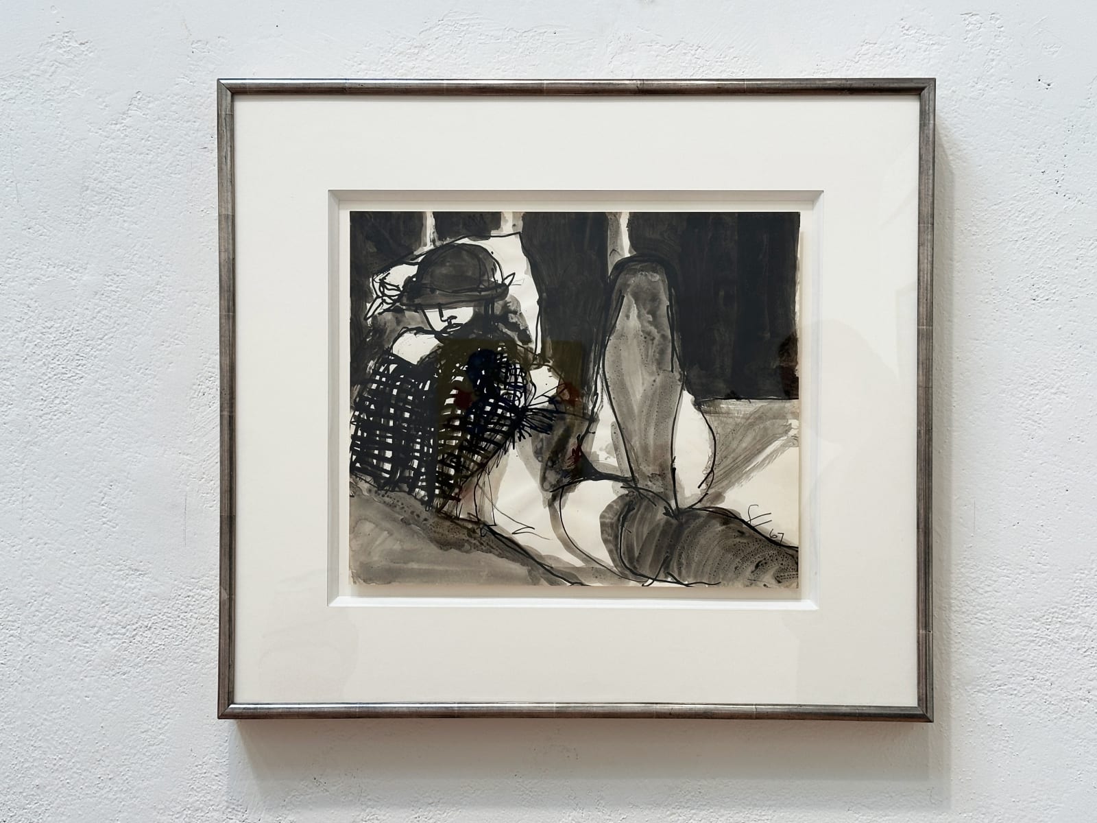 Frank Lobdell, Figure Drawing Series No. 147, 1967