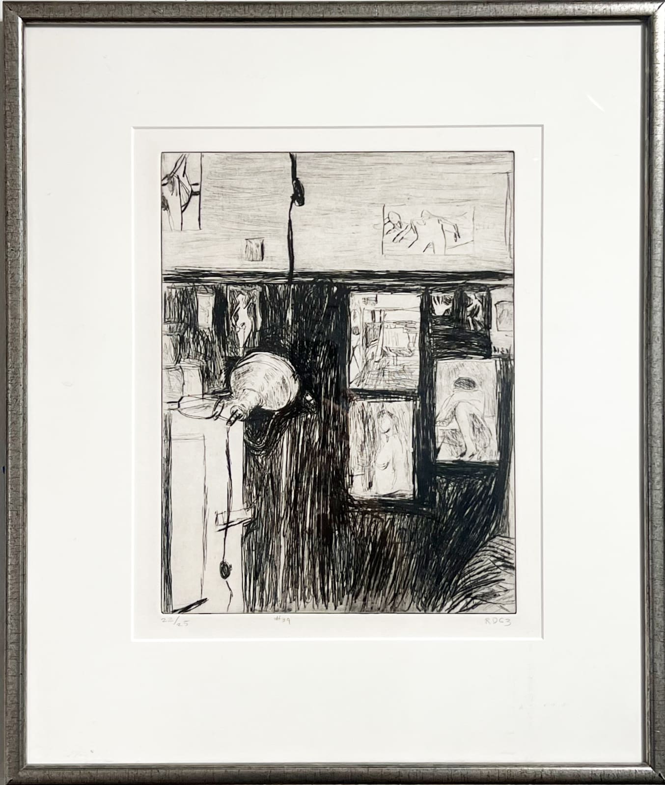 Richard Diebenkorn, No. 39 from a series of 41 Etchings and Drypoints, 1963