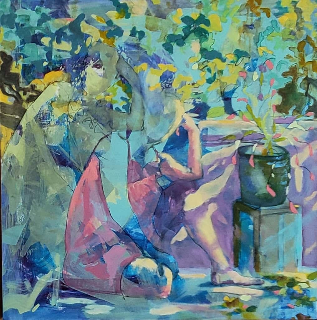 Diane Warner-Wang, Crystal Blue Persuasion, 2025