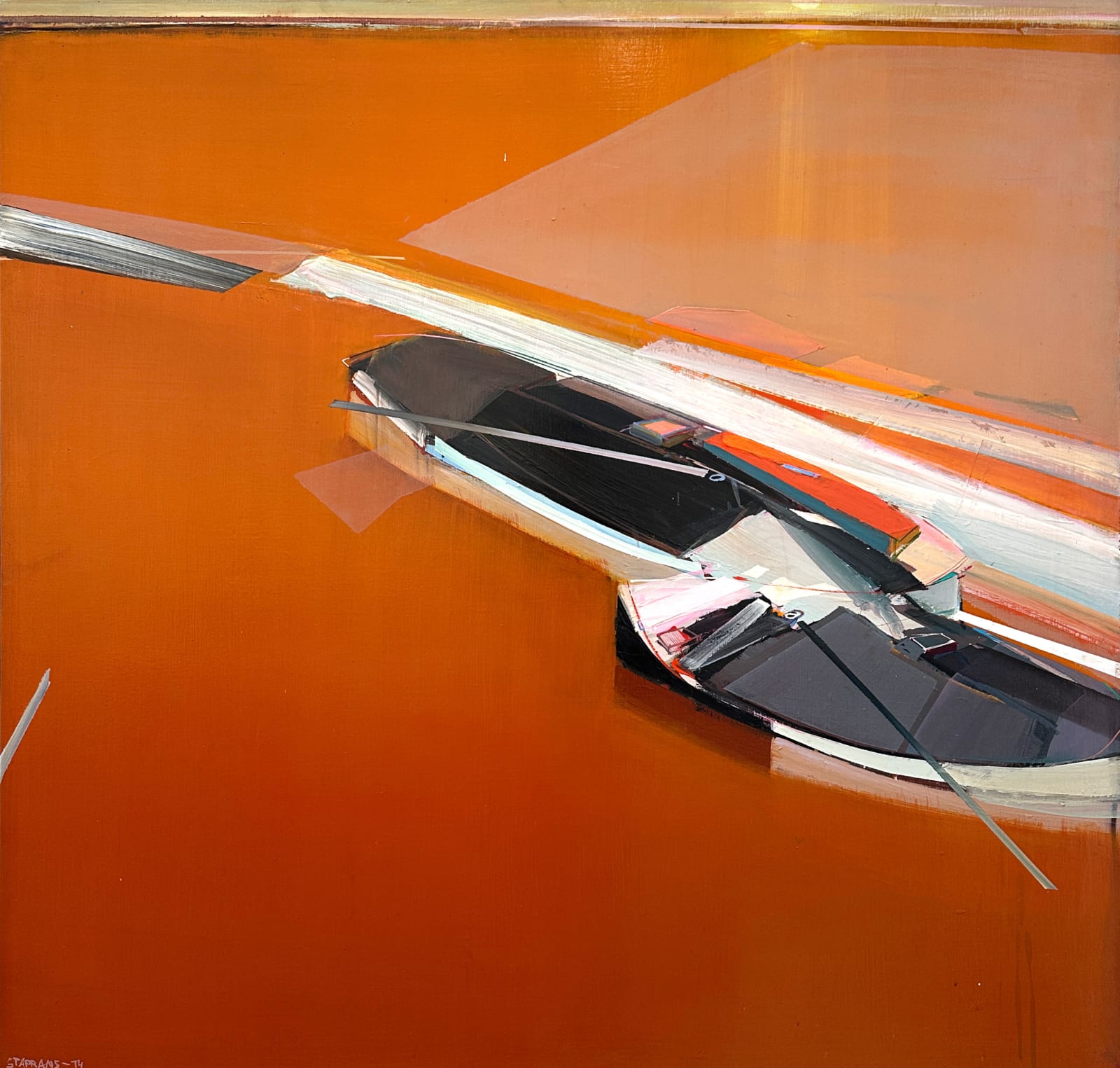 Raimonds Staprans, Sunset #2, 1974