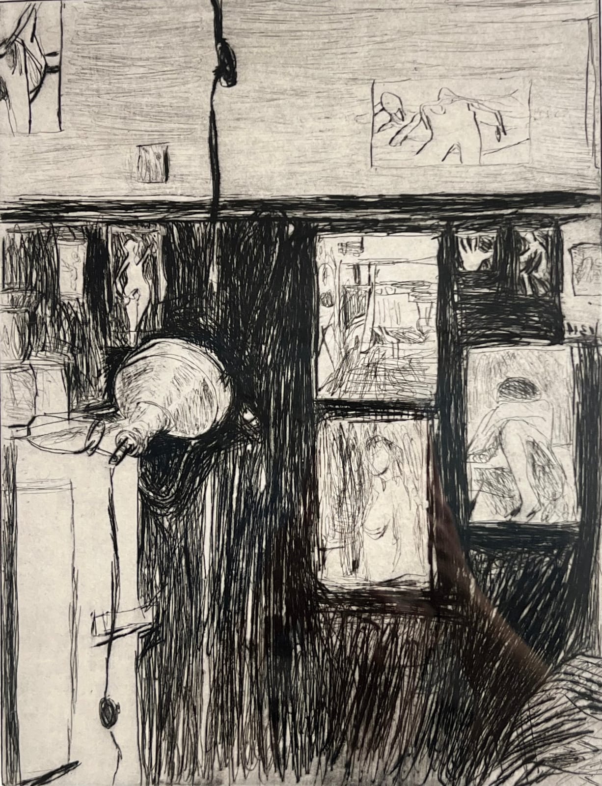 Richard Diebenkorn, No. 39 from a series of 41 Etchings and Drypoints, 1963