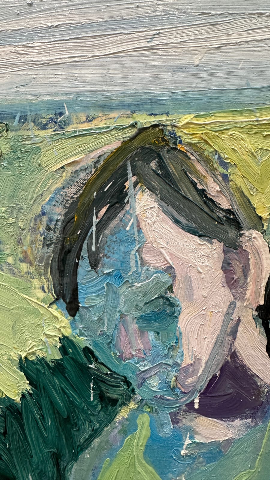 Paul Wonner, Boy with Flower, 1961