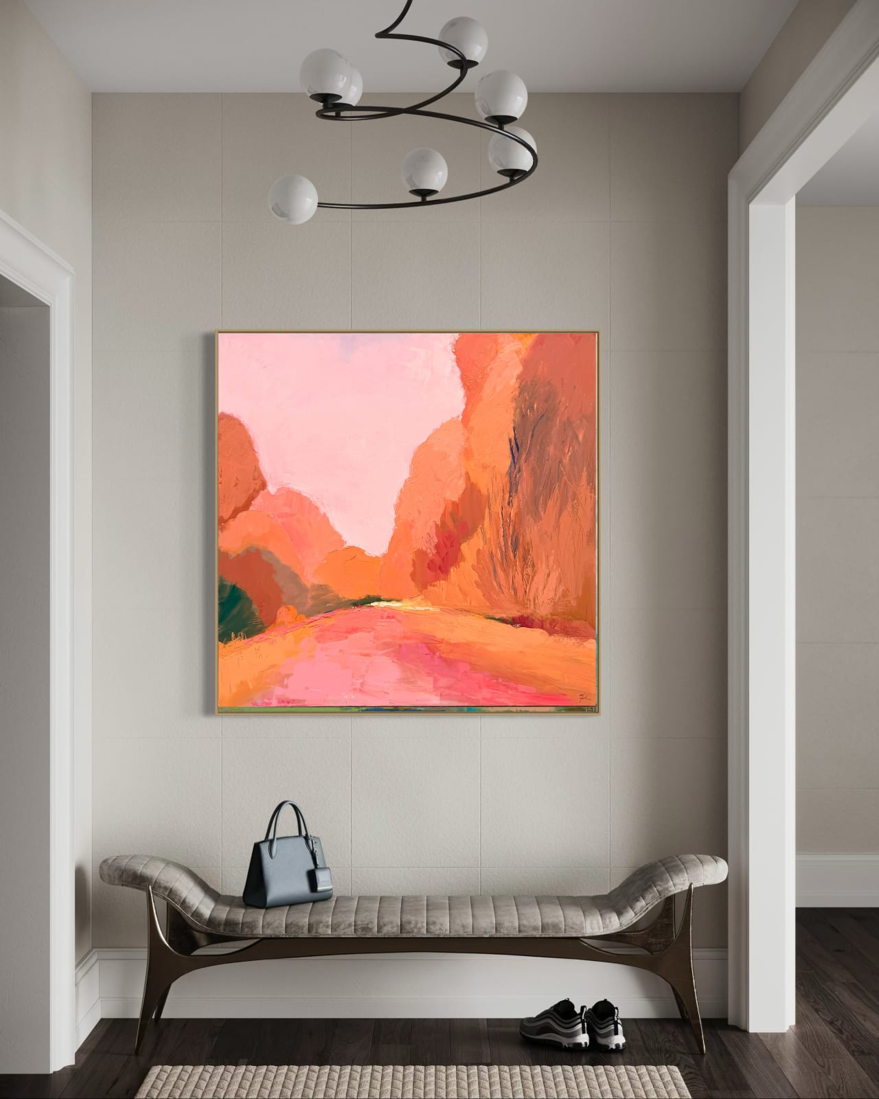 Andrew Faulkner, Pink Skies at Night, 2025