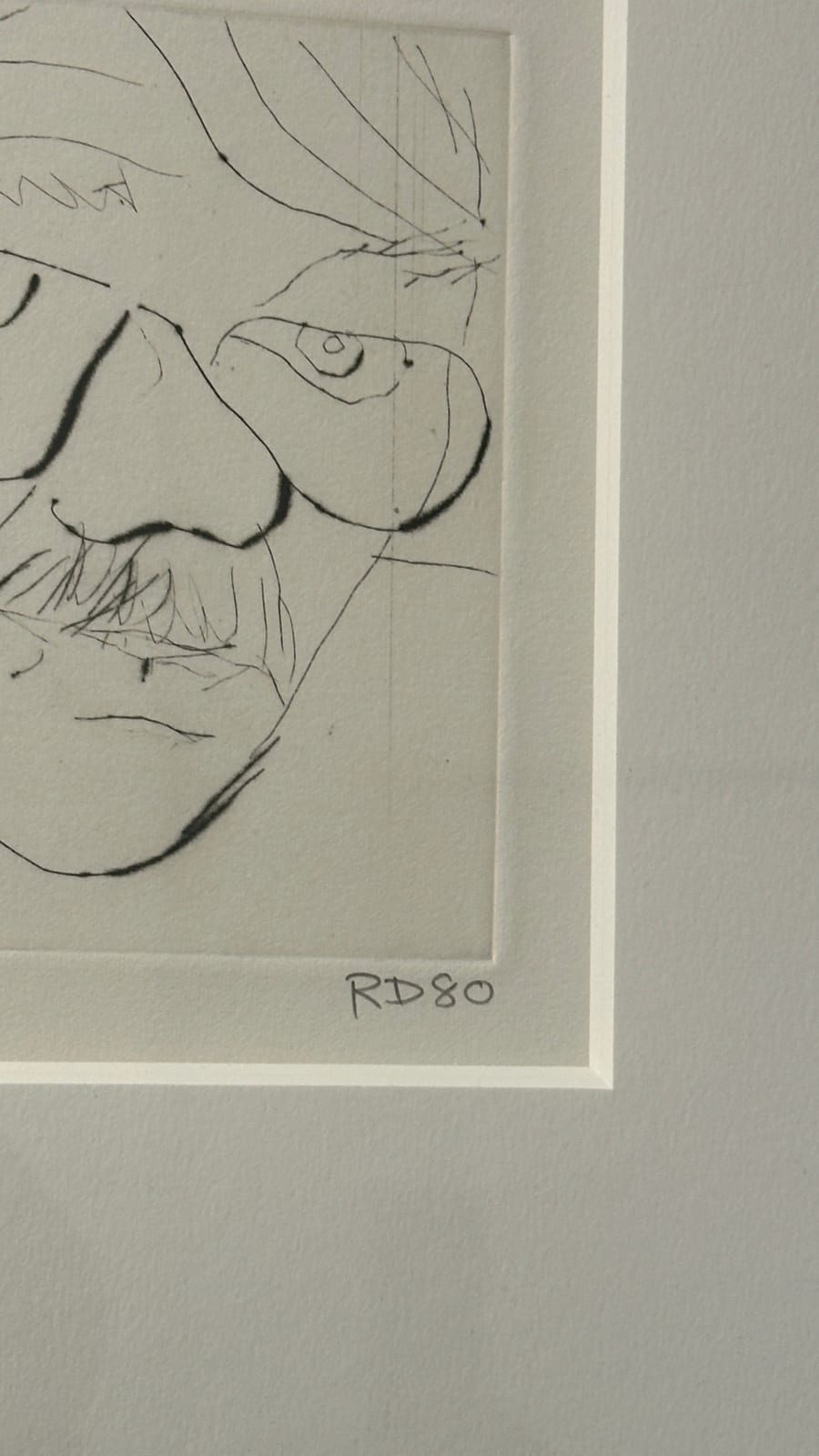Richard Diebenkorn, Self Portrait, 1980