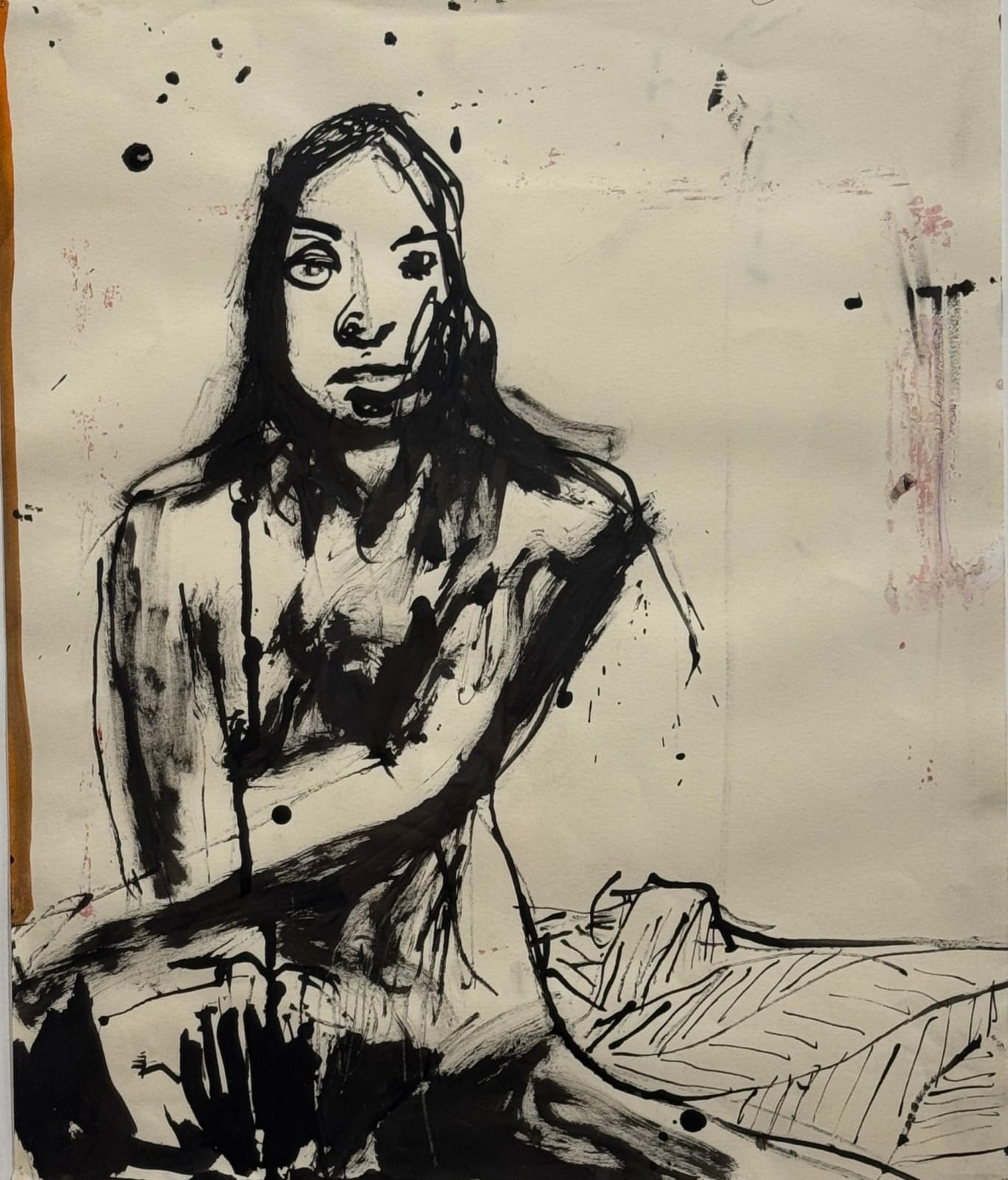 Nathan Oliveira, The Woman, 1967